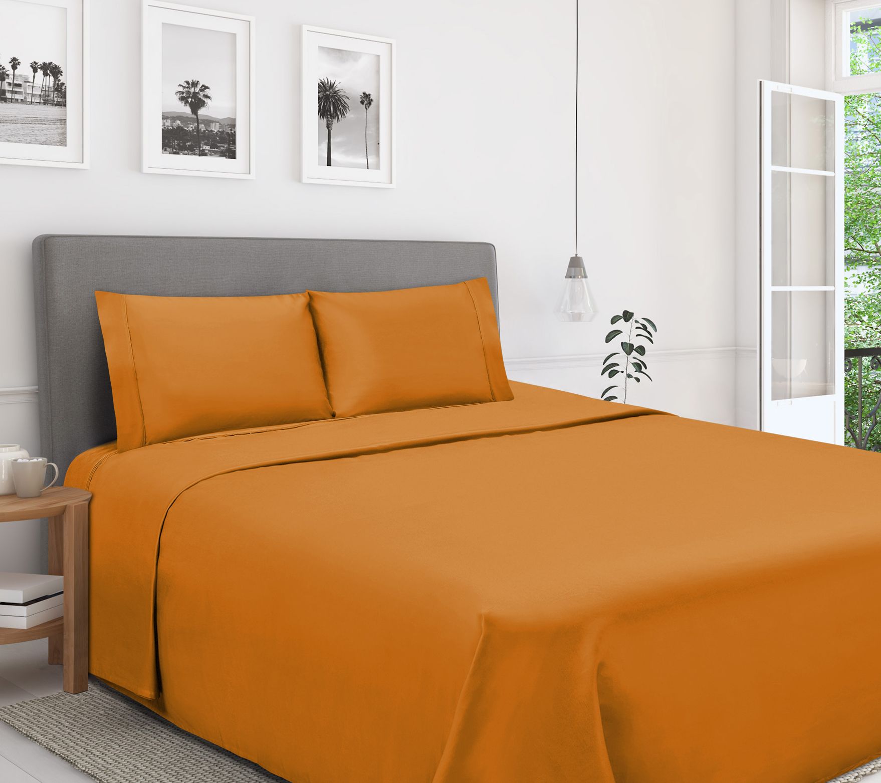 Superior 1200-TC Egyptian Cotton 4-Piece SheetSet King