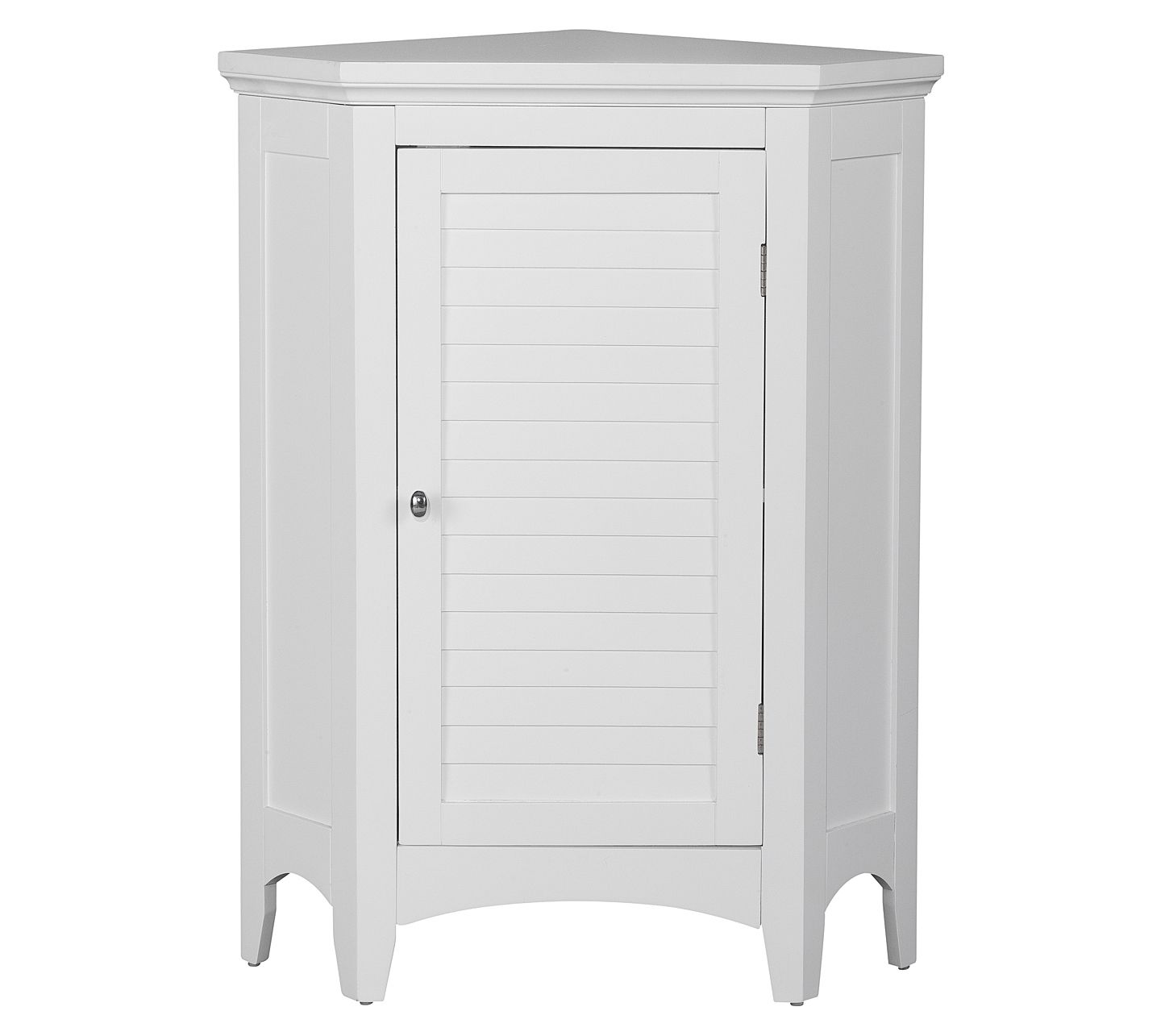 Elegant Home Fashions Wooden Standing Bathroom Storage Cabinet