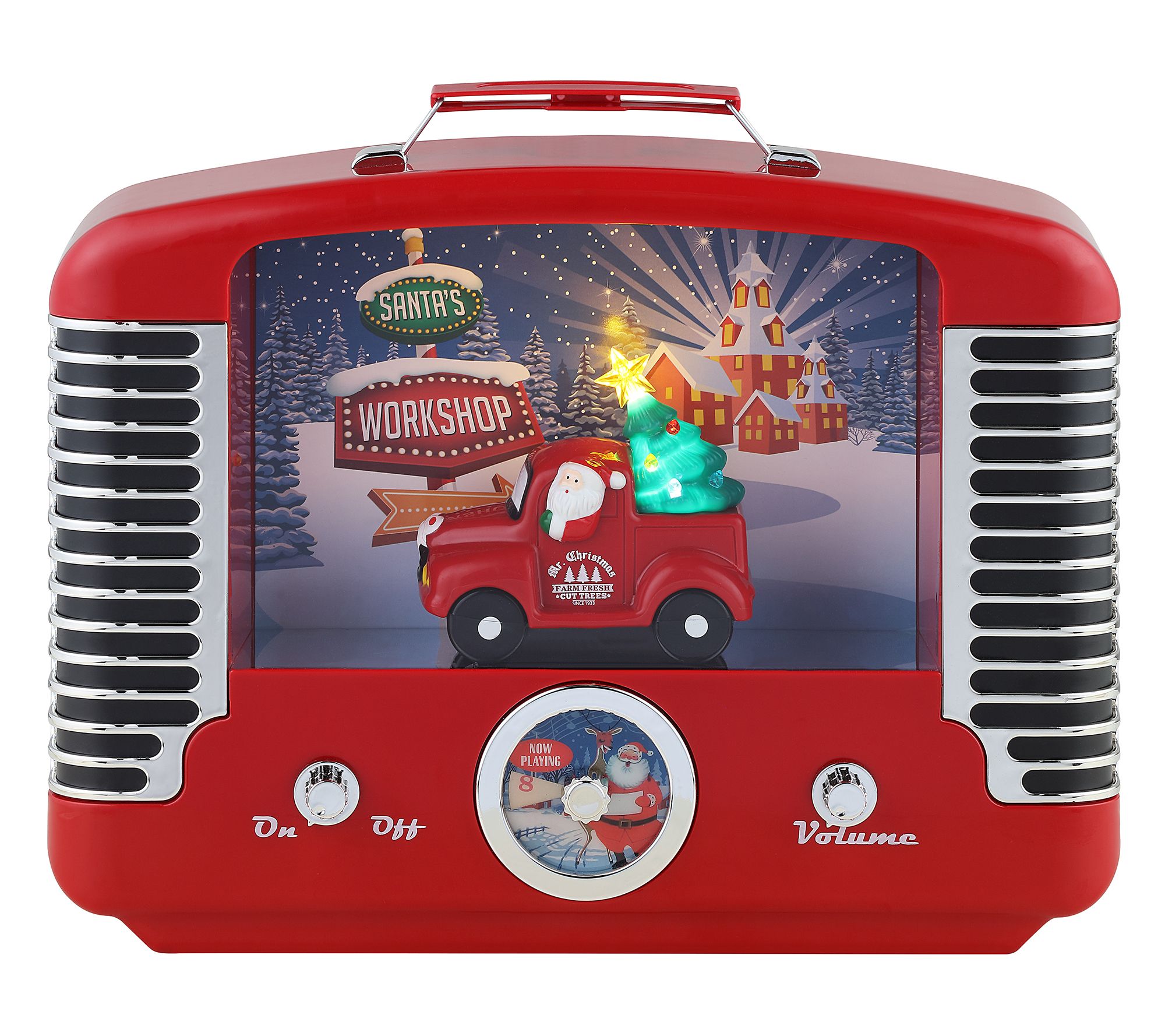 Mr. Christmas 12" Nostalgic Radio