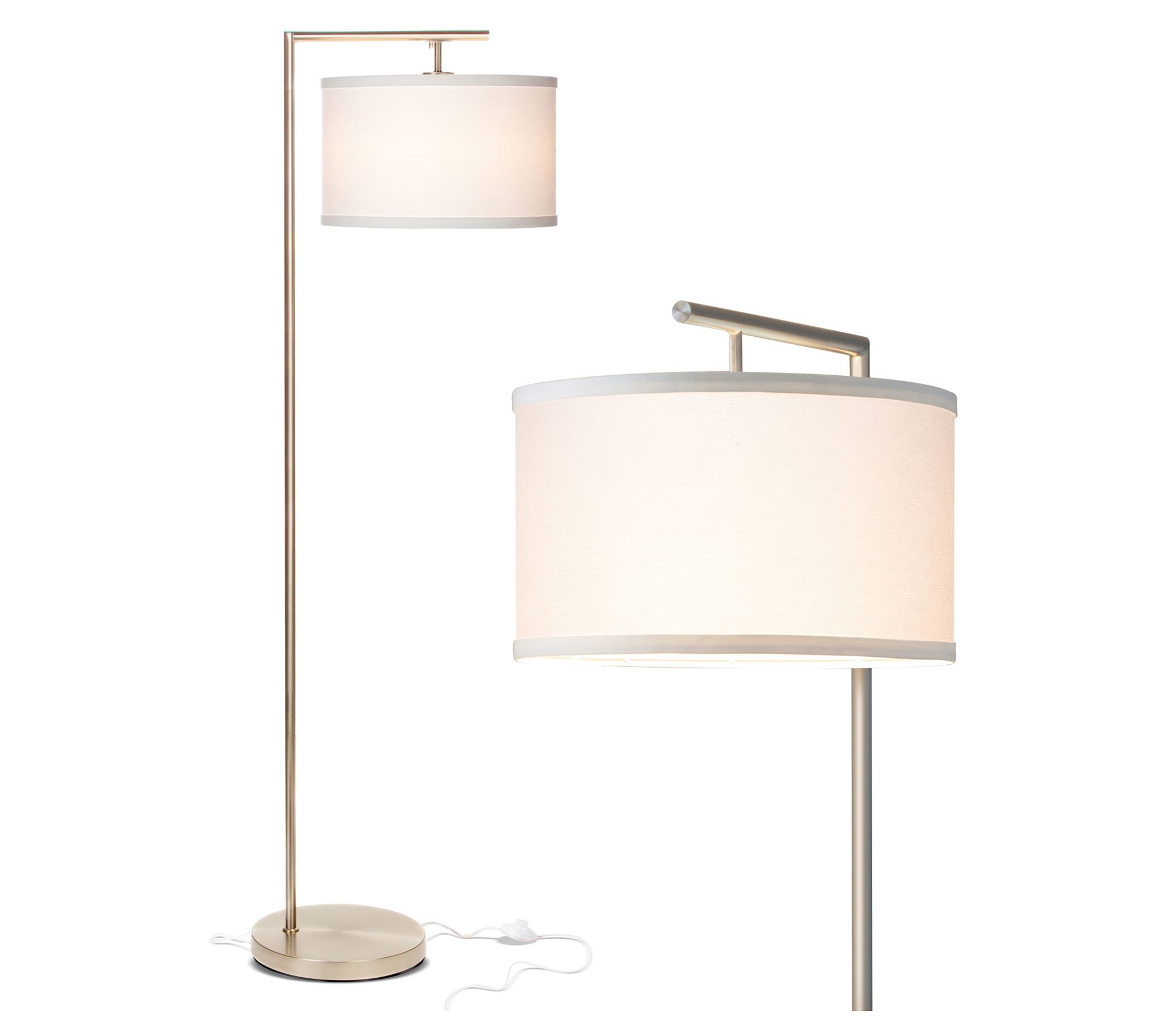 Brightech Montage Modern 60"H Rose Gold LED Floor Lamp
