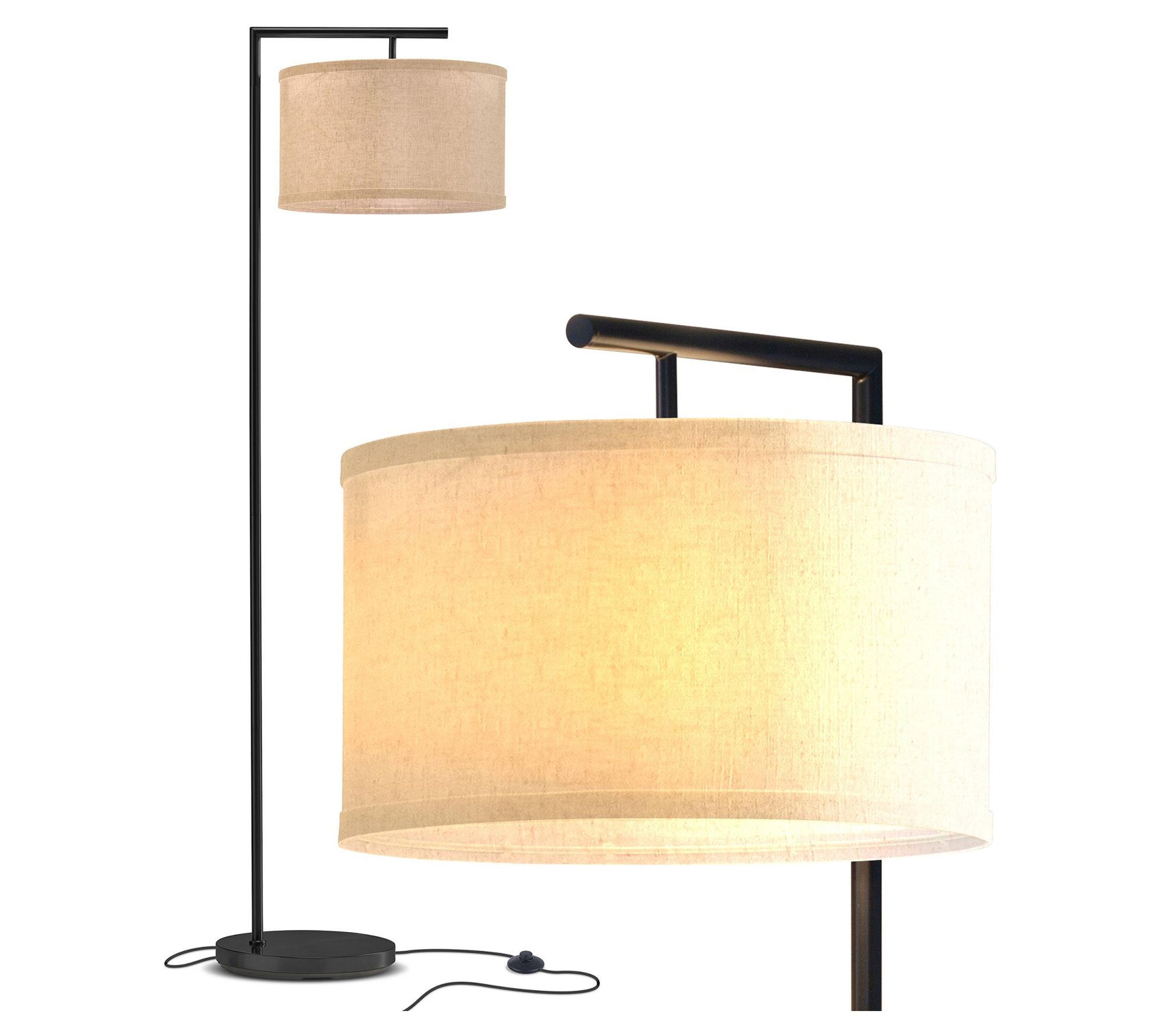 Brightech Montage Modern 60"H Rose Gold LED Floor Lamp