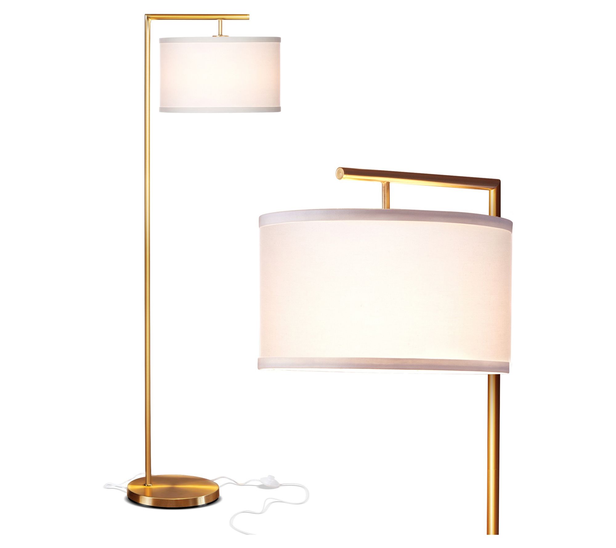 Brightech Montage Modern 60"H Rose Gold LED Floor Lamp