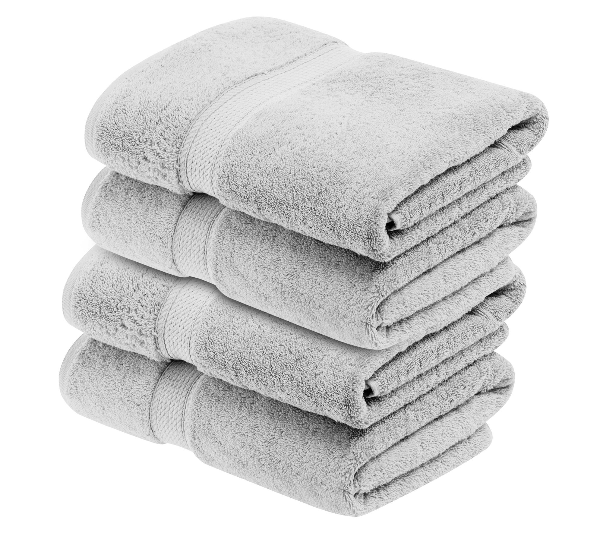 Superior Egyptian Cotton Plush Absorbent 4-PC Bath Towel Set