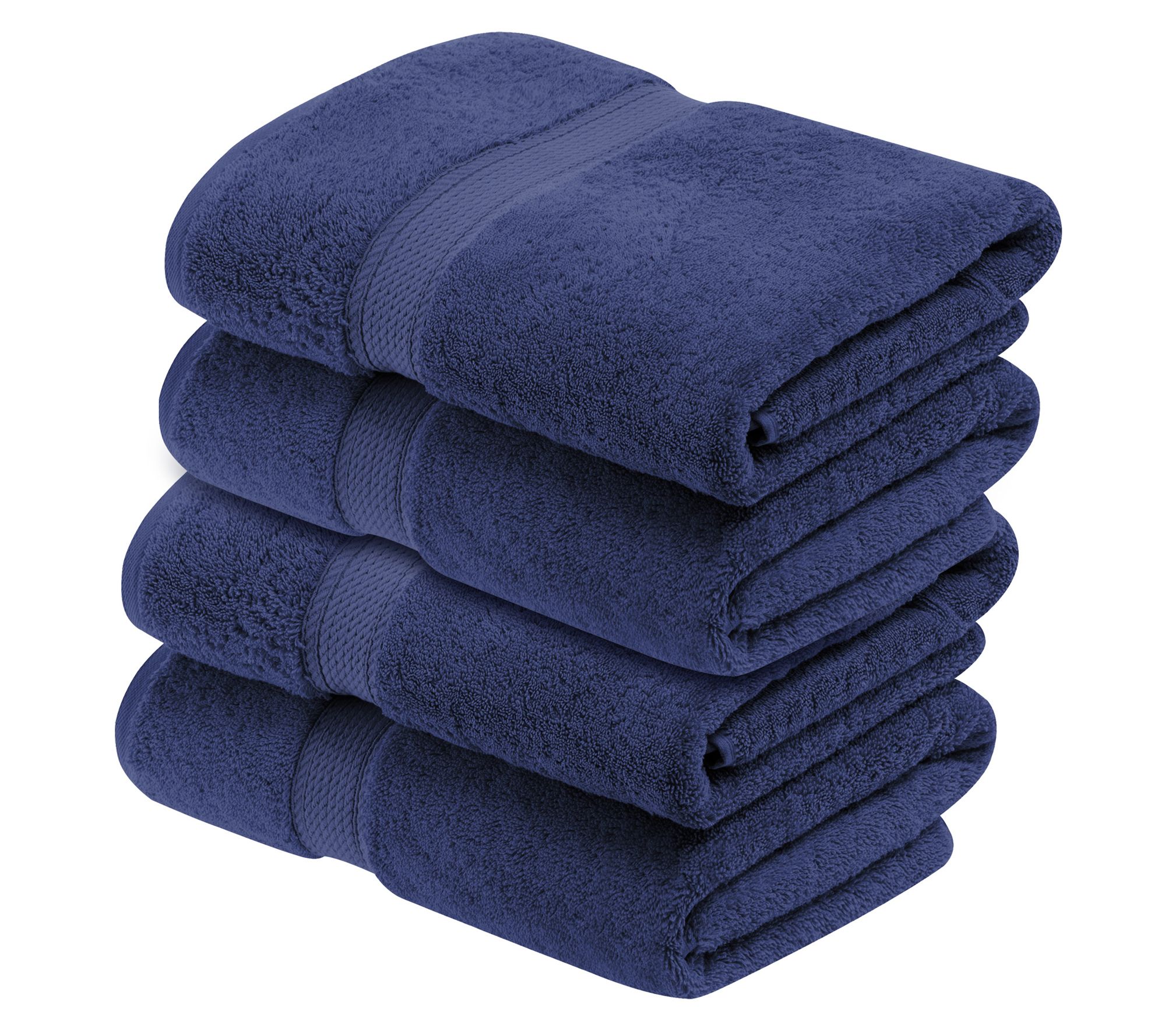Superior Egyptian Cotton Plush Absorbent 4-PC Bath Towel Set