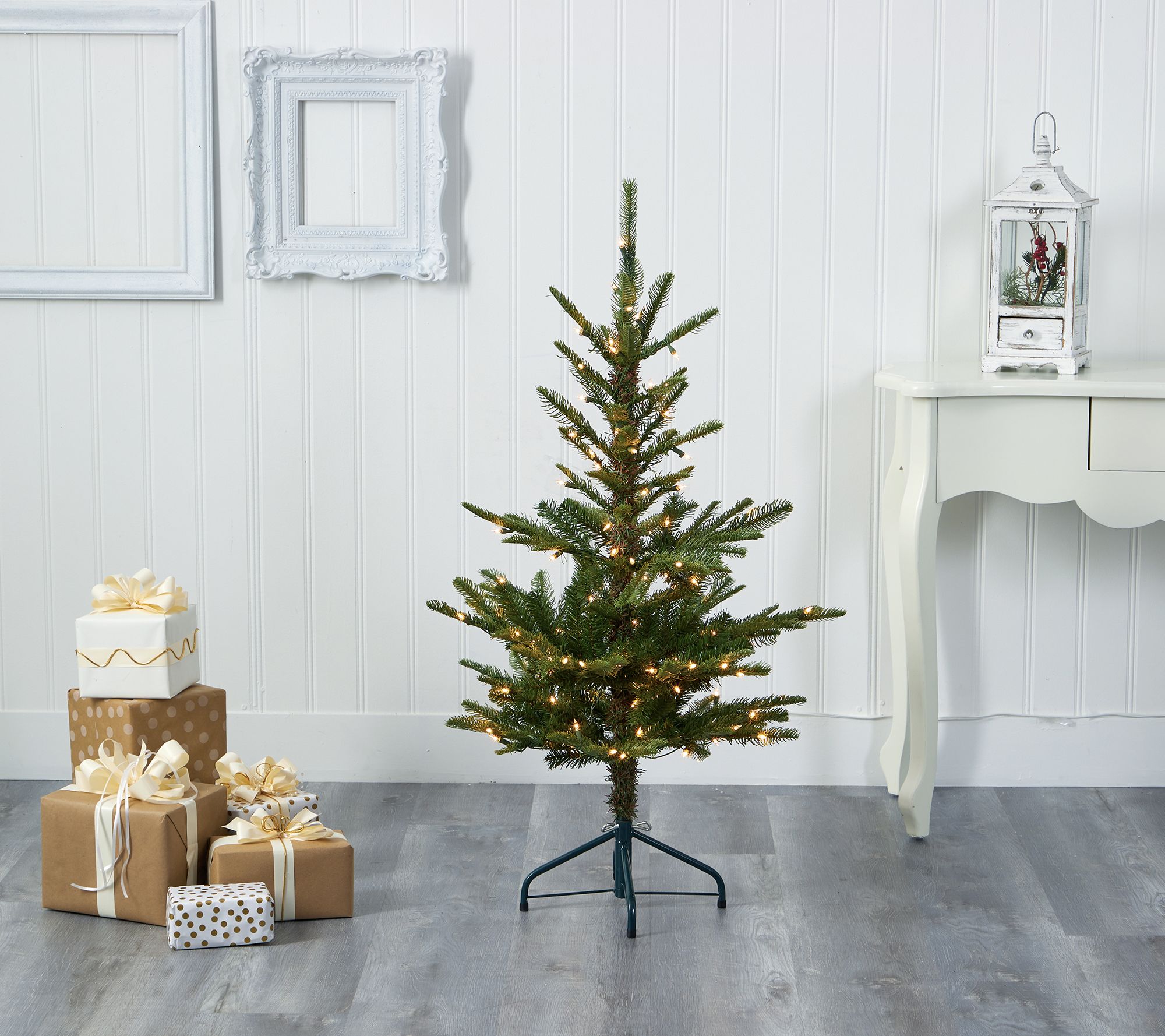 Nearly Natural 4' Layered Washington Faux Christmas Tree