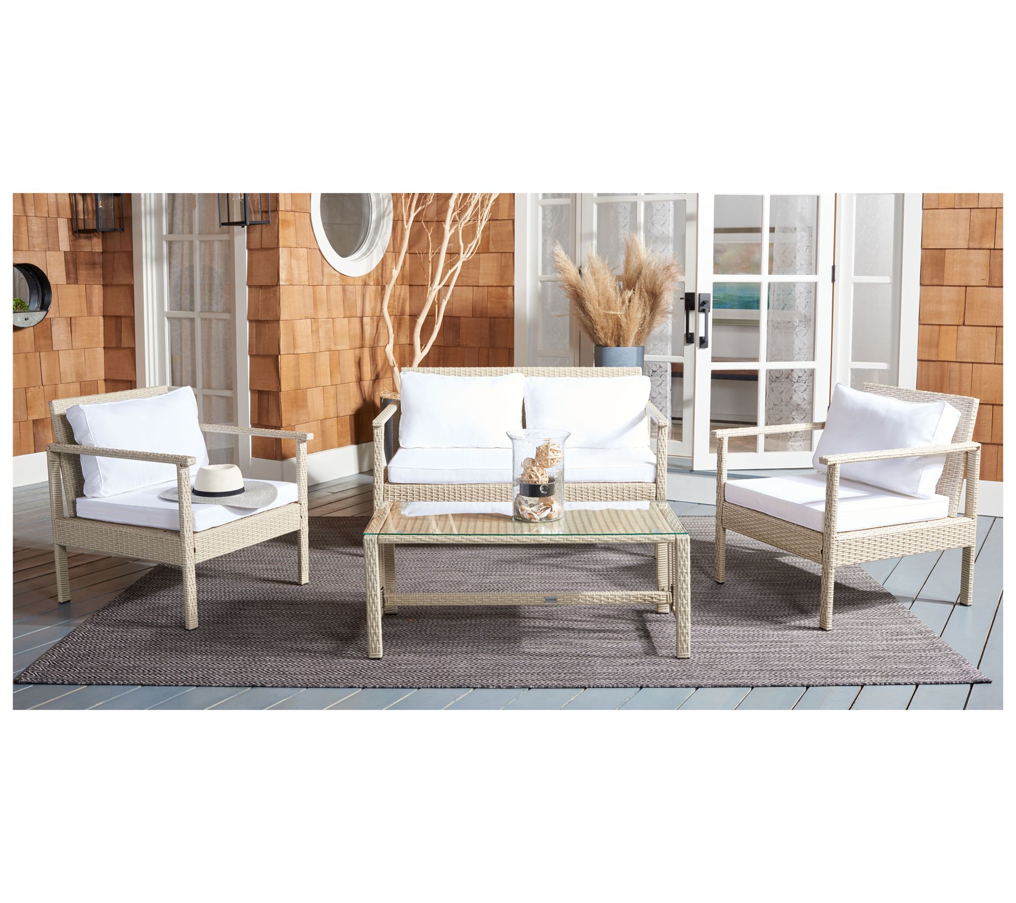 Safavieh Garnen 4 Piece Living Set