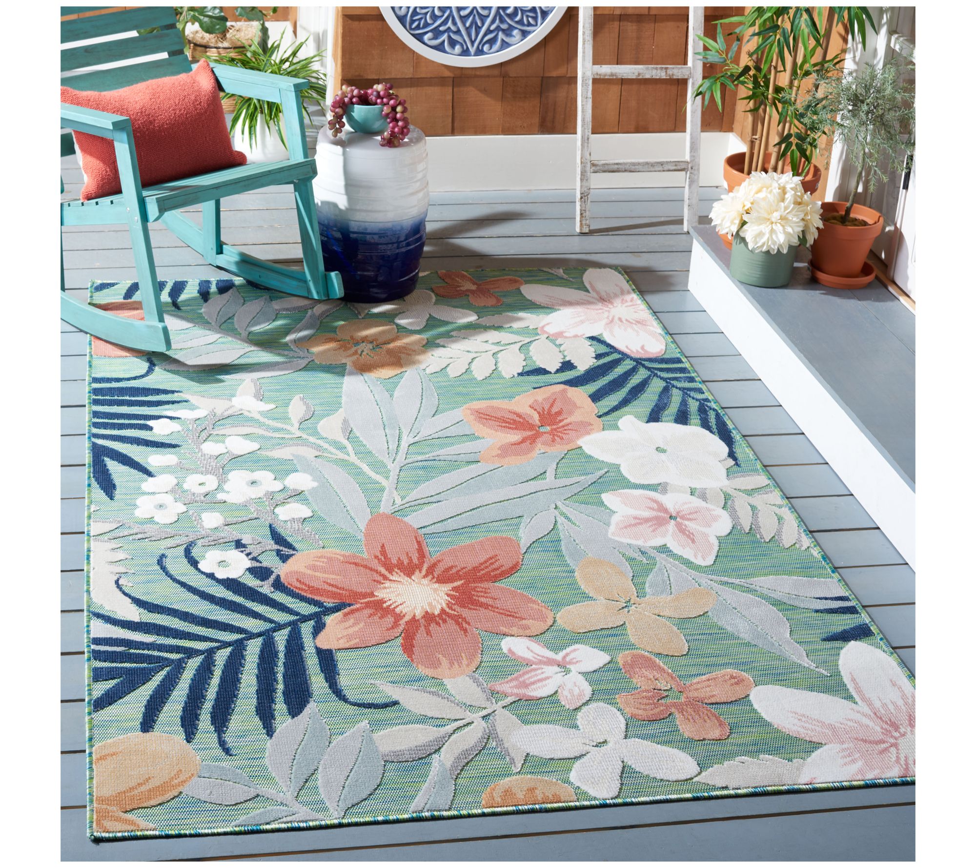 Safavieh Cabana 454 Series 5'-1" X 7'-6" Rug