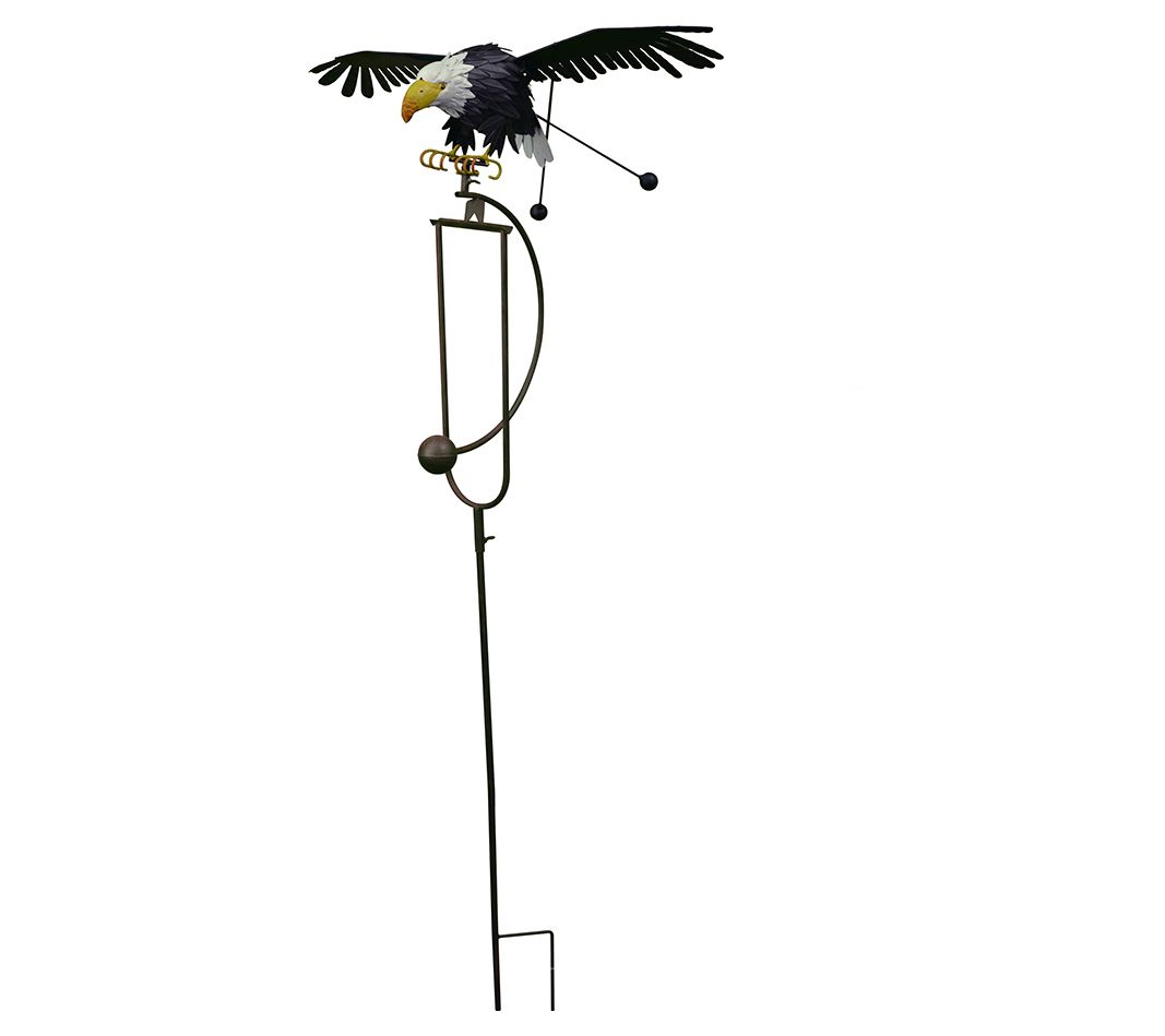 RCS Rocker Garden Stake Small Eagle - QVC.com