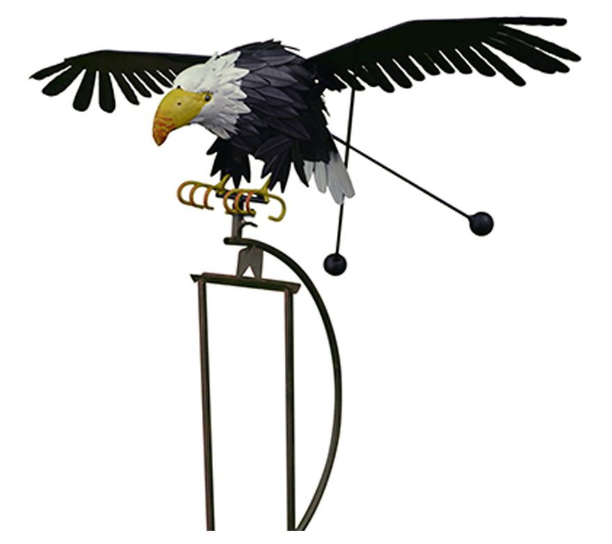 RCS Rocker Garden Stake Small Eagle - QVC.com