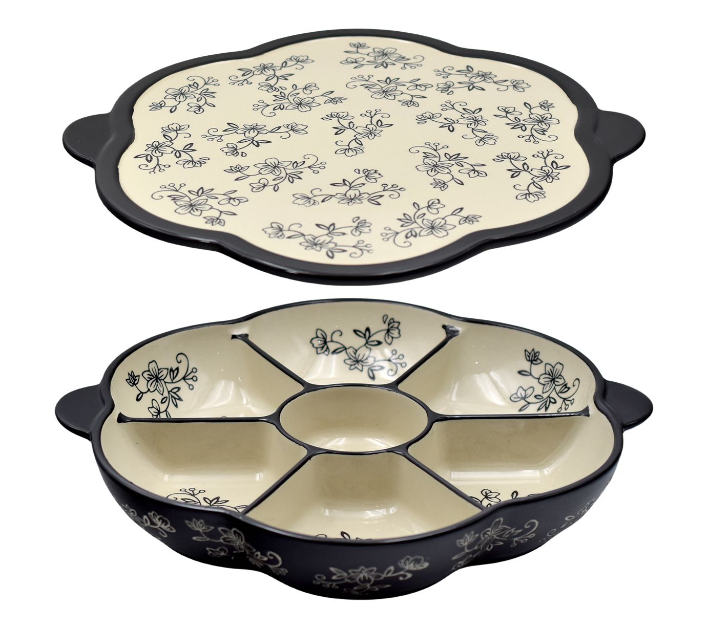 Temp-tations Floral Lace Nostalgic 2-Piece Bake Set