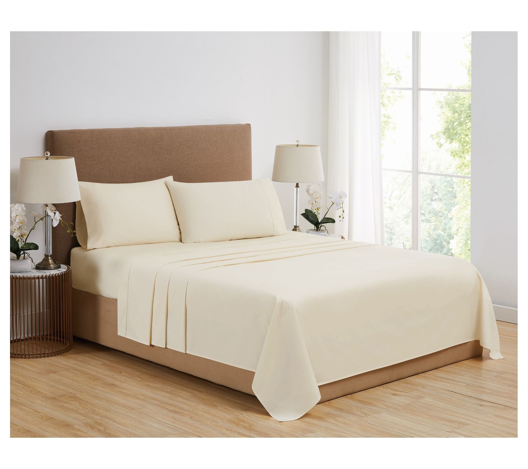 Vince Camuto 1200TC CVC Cooling 4 Piece Queen Sheet Set