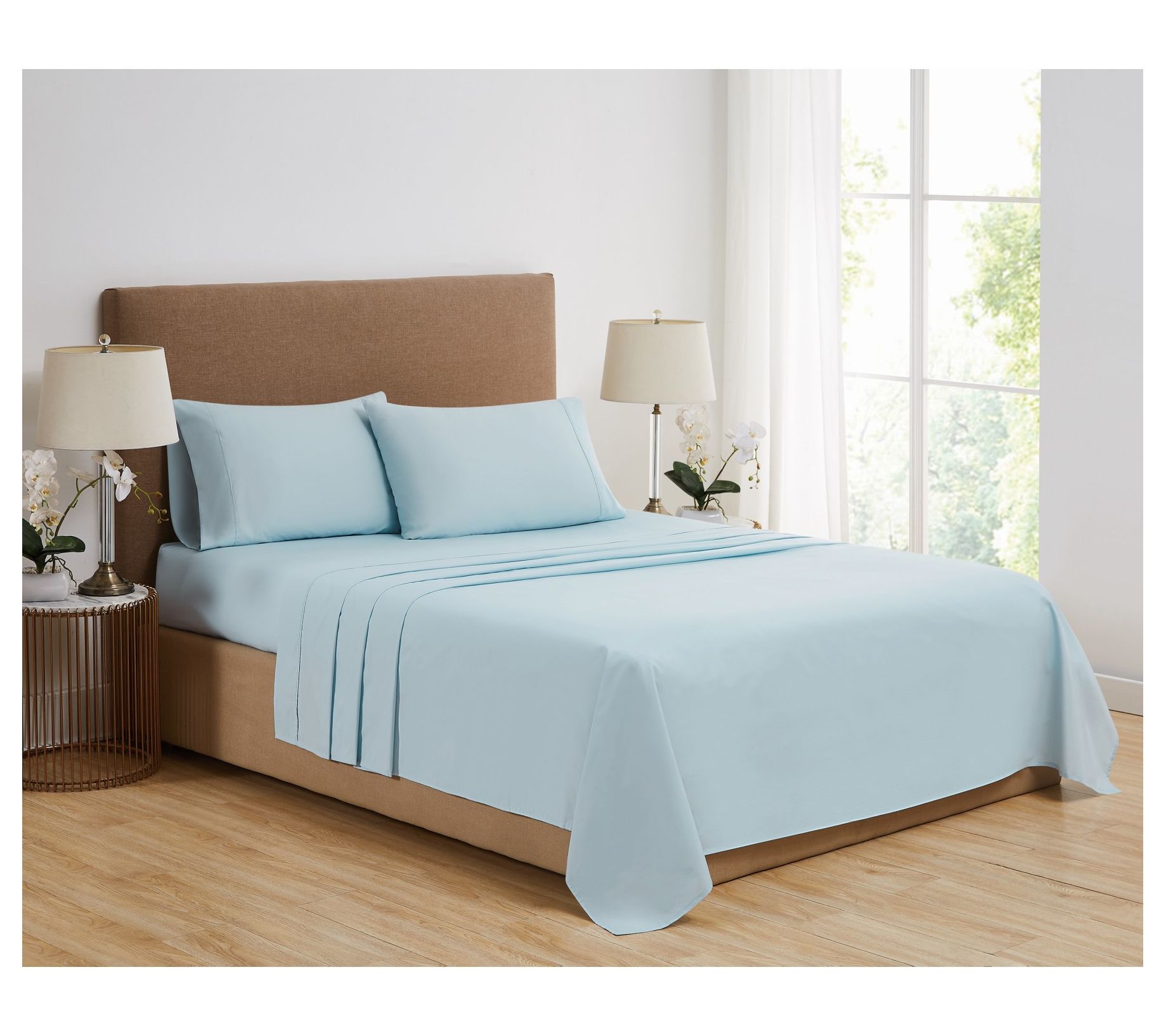 Vince Camuto 1200TC CVC Cooling 4 Piece Queen Sheet Set
