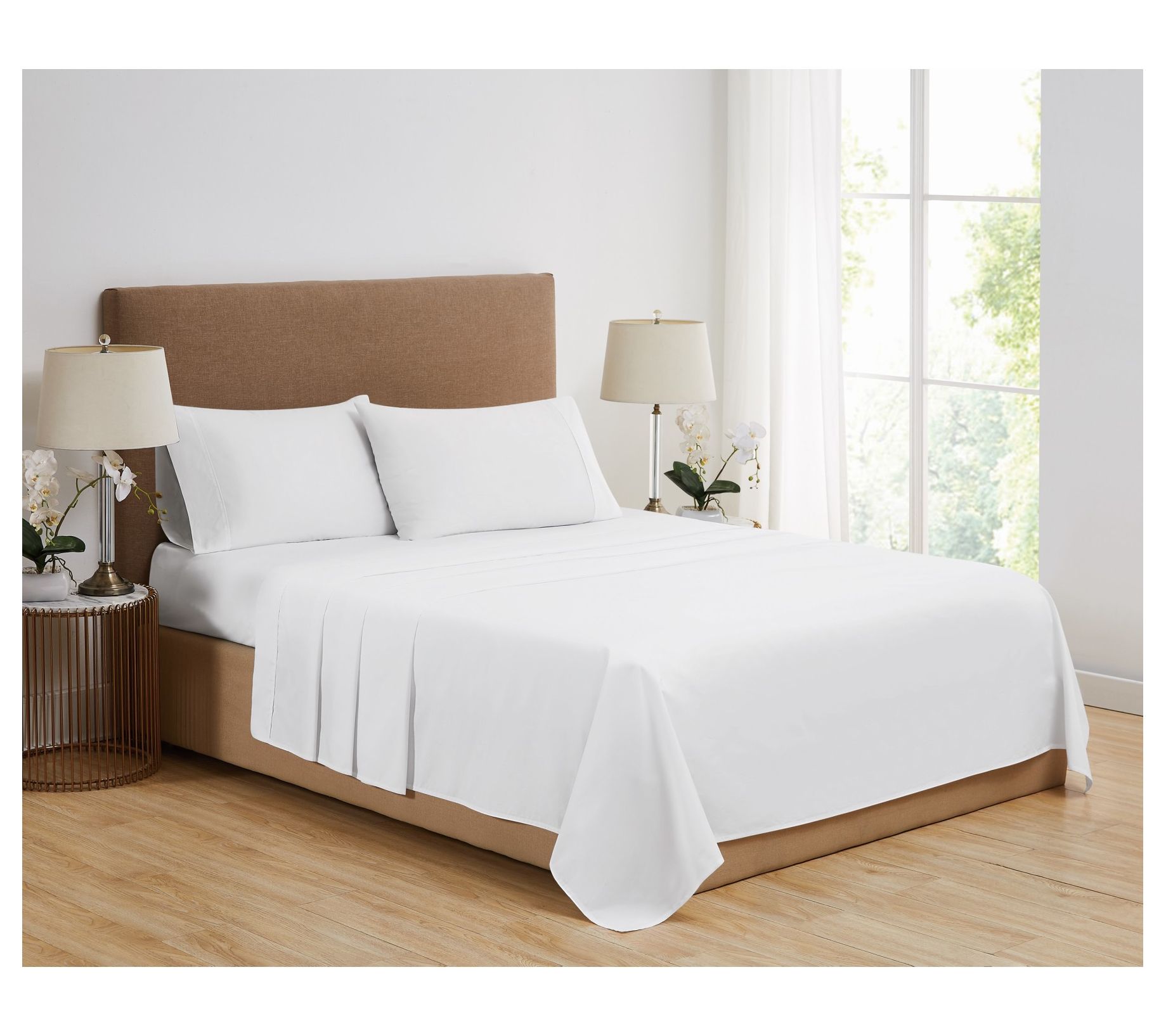 Vince Camuto 1200TC CVC Cooling 4 Piece Queen Sheet Set