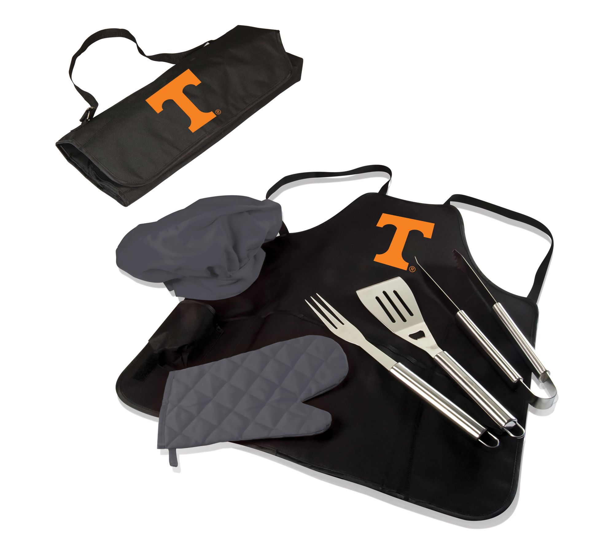 Oniva NCAA BBQ Apron Tote Pro Grill Set