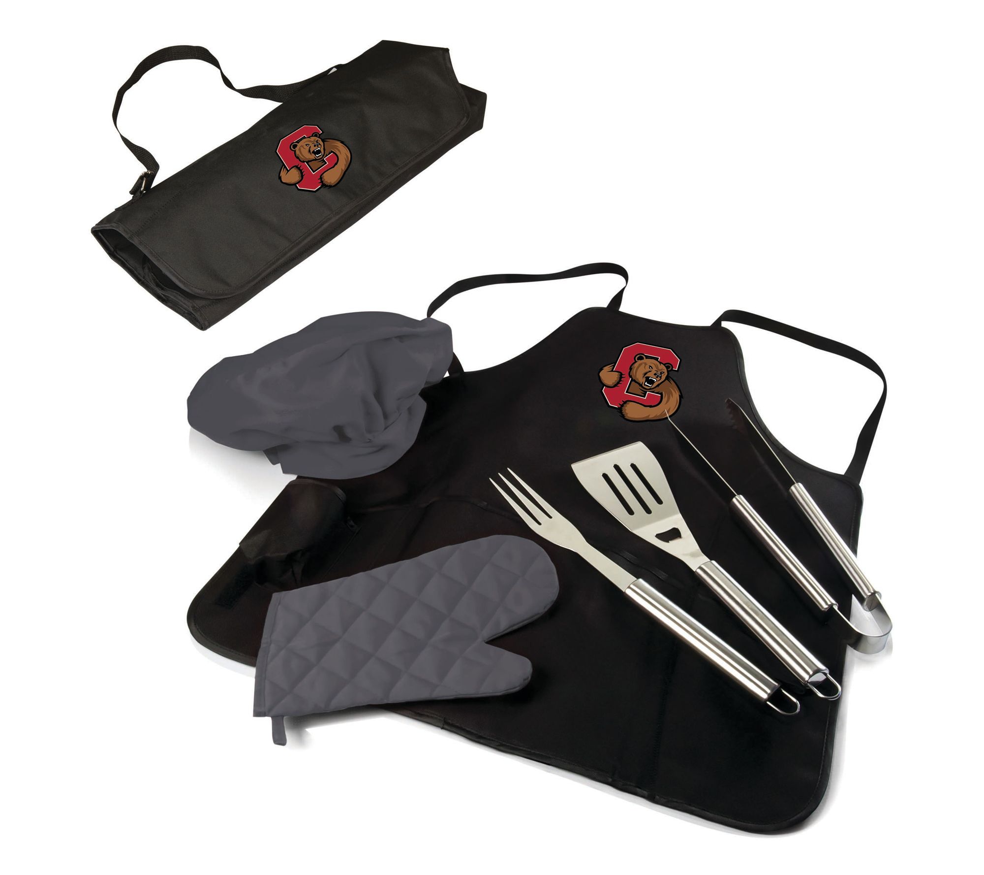 Oniva NCAA BBQ Apron Tote Pro Grill Set