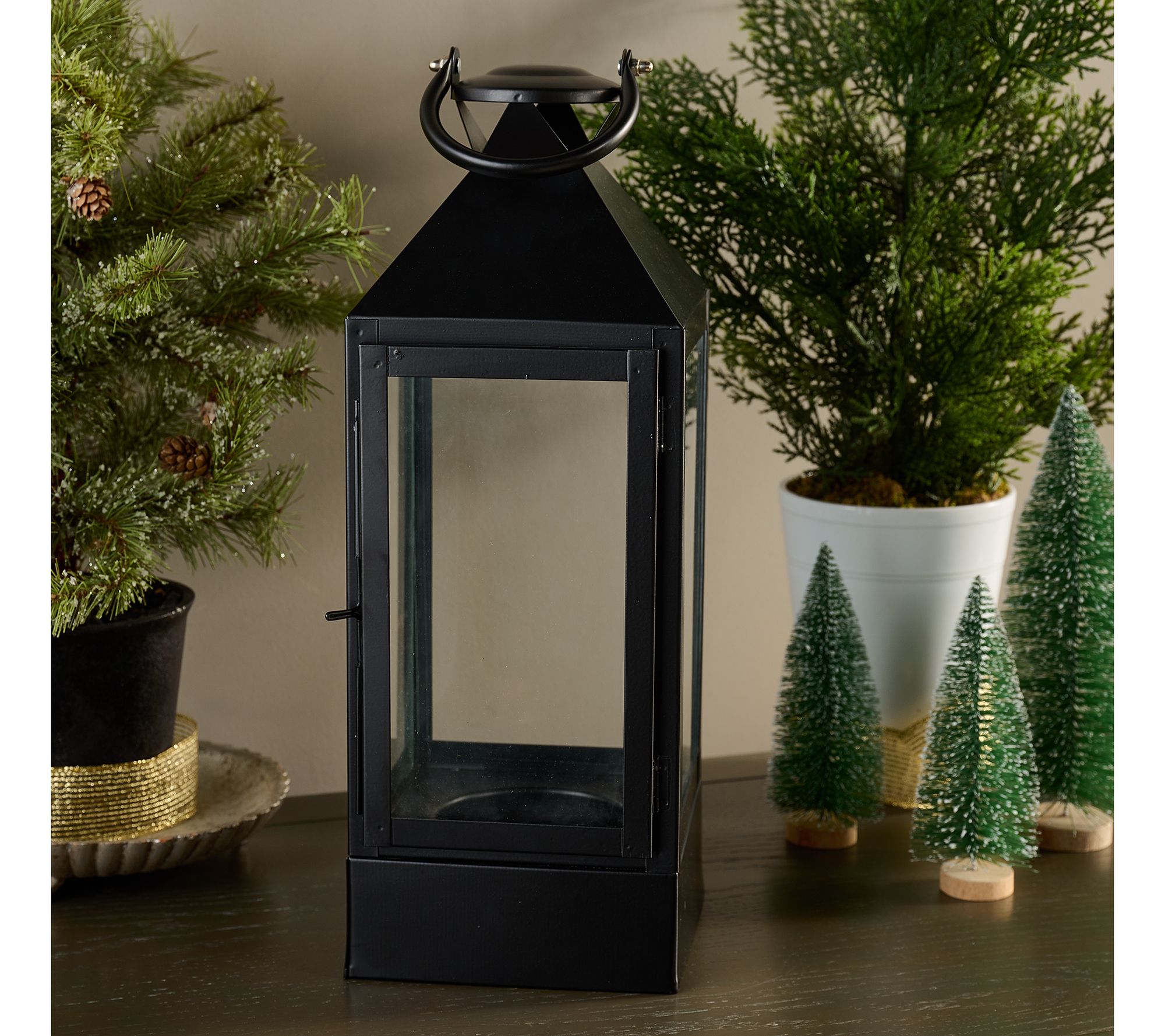 "As Is" Bethlehem Lights 16" Drop -In Lantern w/ Open Bottom