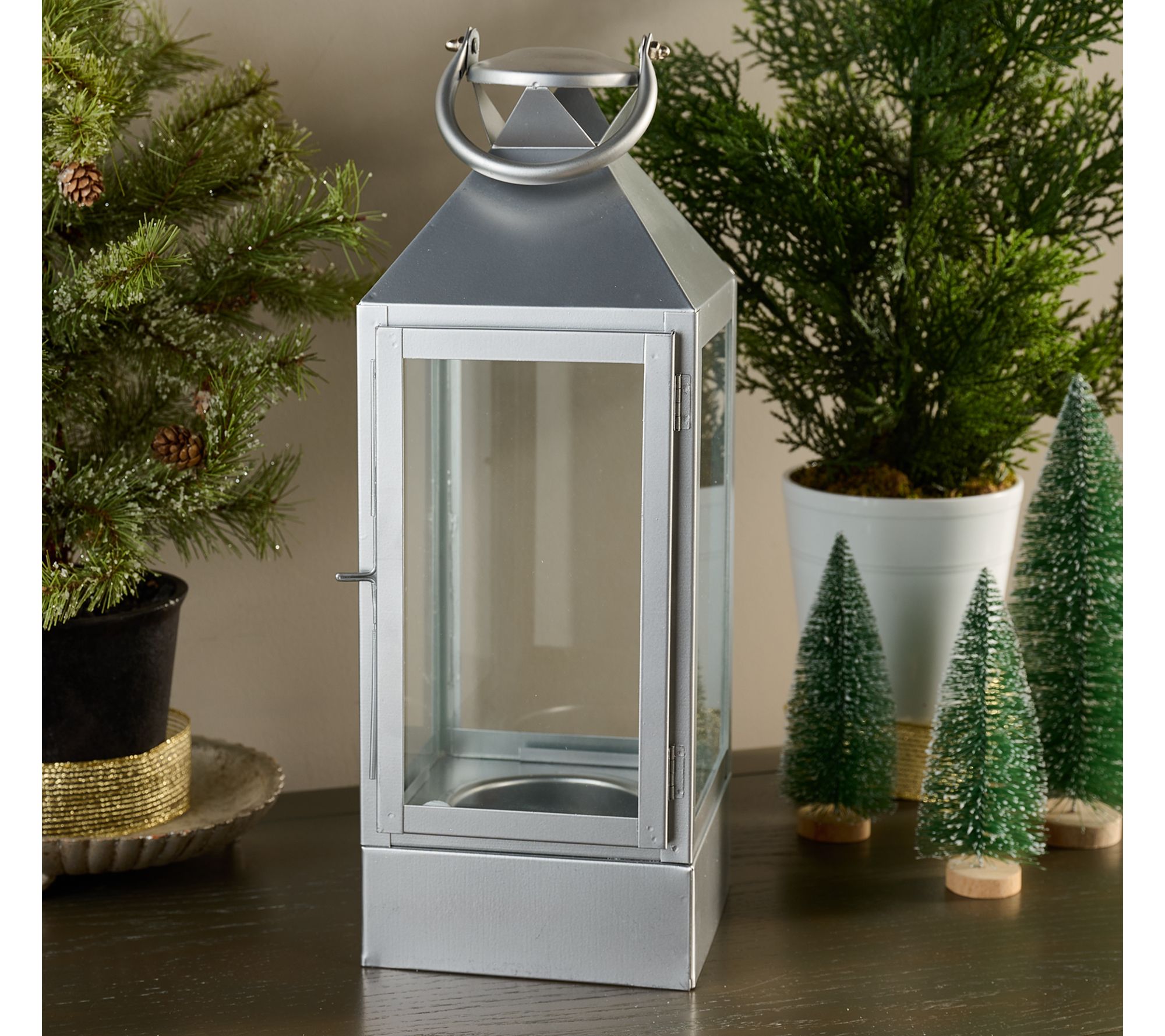 "As Is" Bethlehem Lights 16" Drop -In Lantern w/ Open Bottom