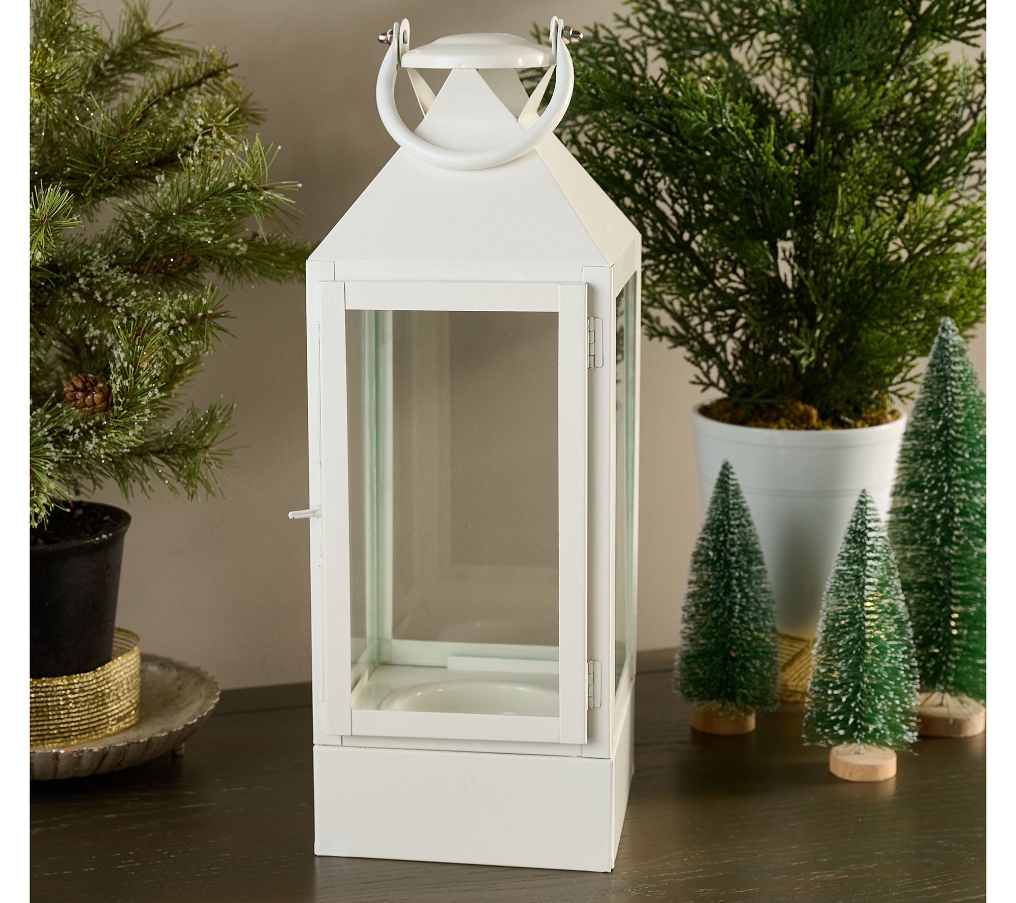 "As Is" Bethlehem Lights 16" Drop -In Lantern w/ Open Bottom