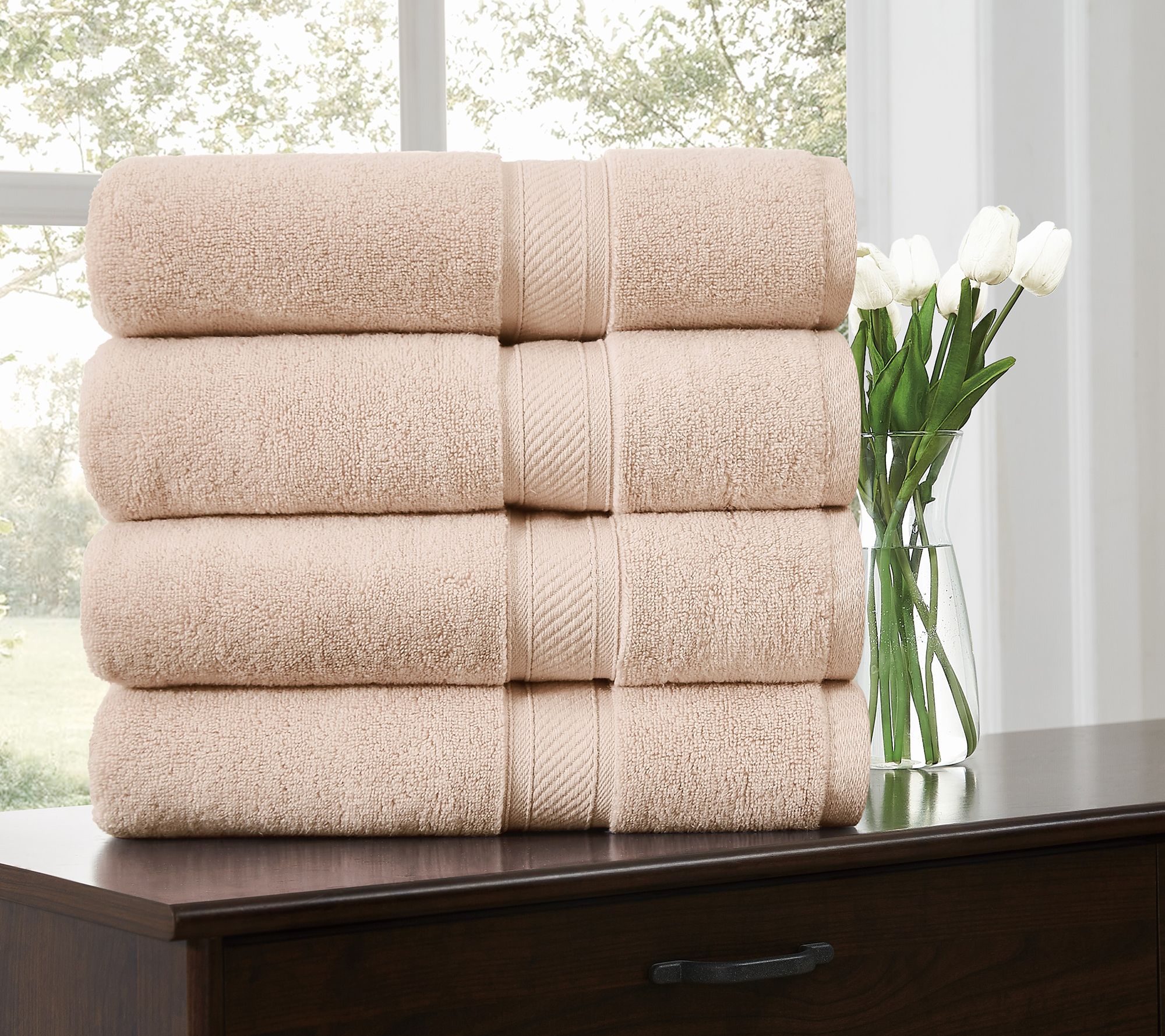 Royal Velvet Regal Plush 4 Piece Bath Towel