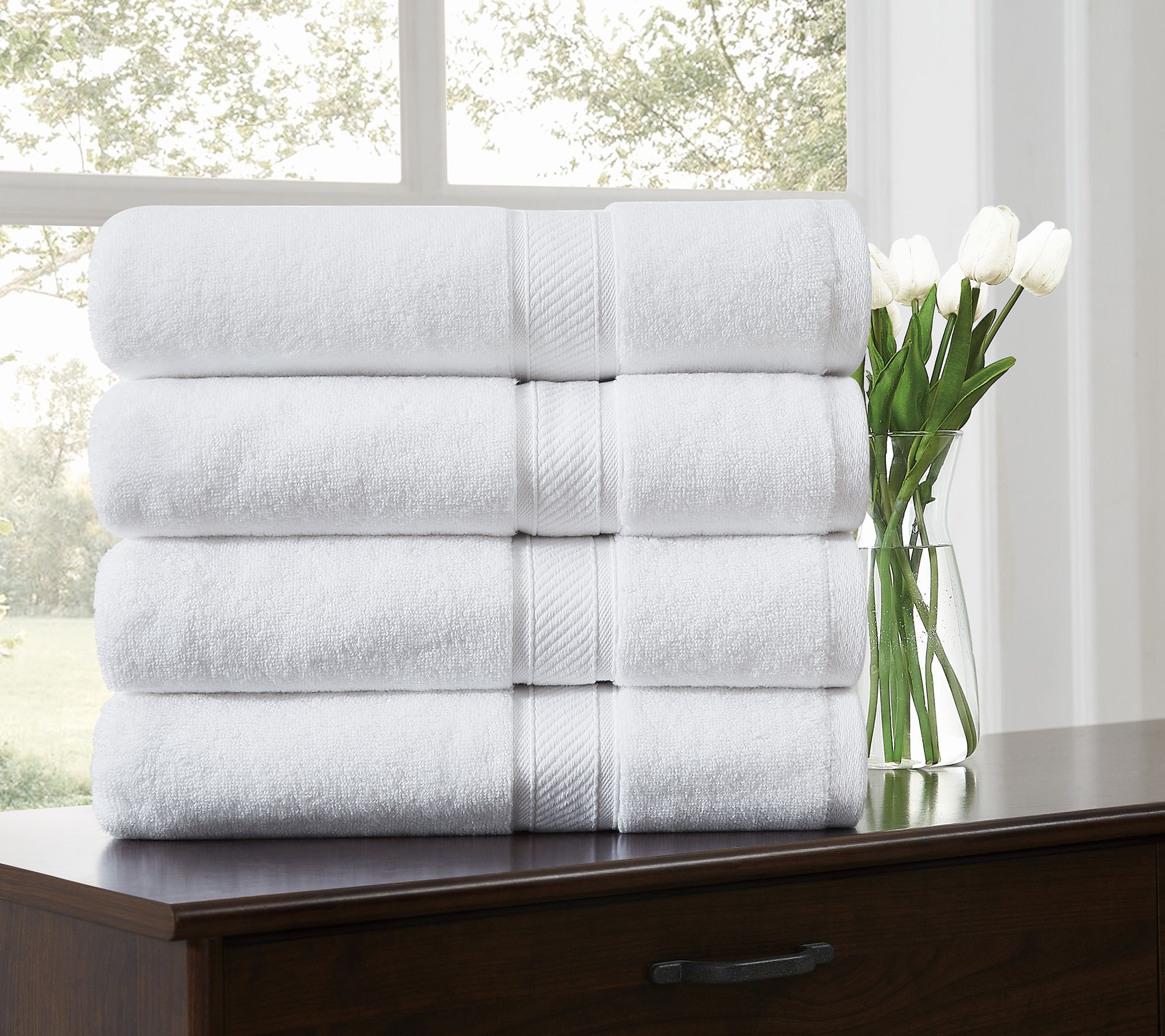 Royal Velvet Regal Plush 4 Piece Bath Towel