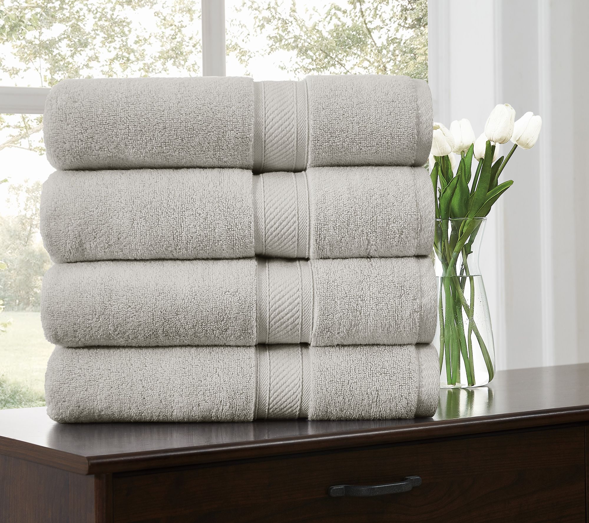 Royal Velvet Regal Plush 4 Piece Bath Towel