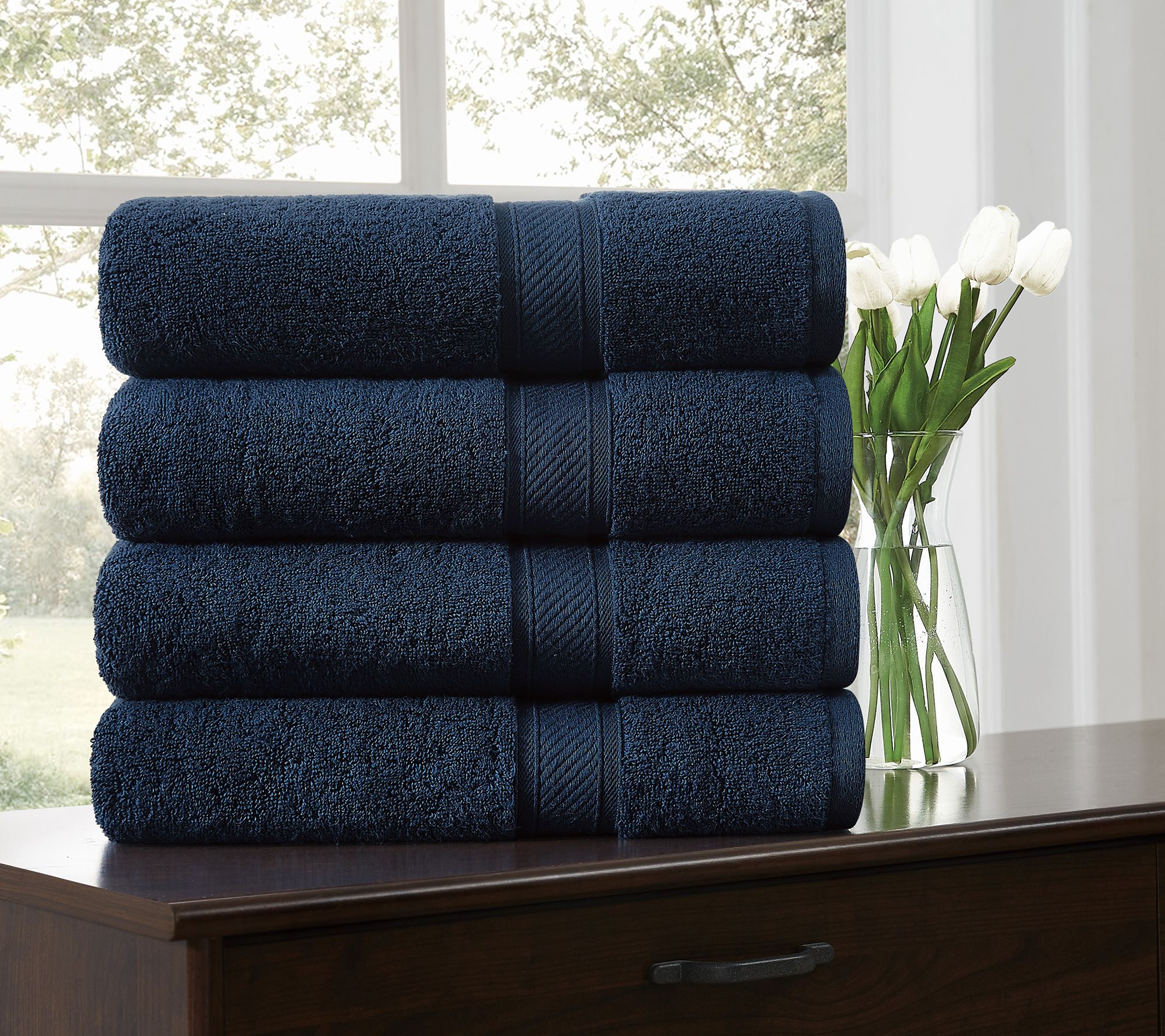 Royal Velvet Regal Plush 4 Piece Bath Towel