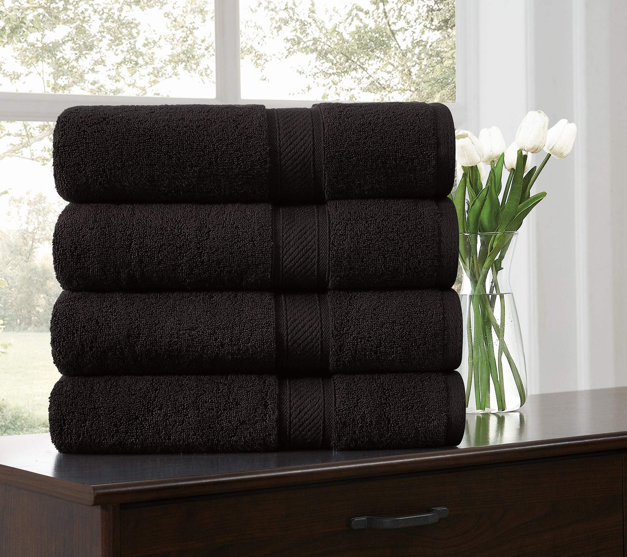 Royal Velvet Regal Plush 4 Piece Bath Towel