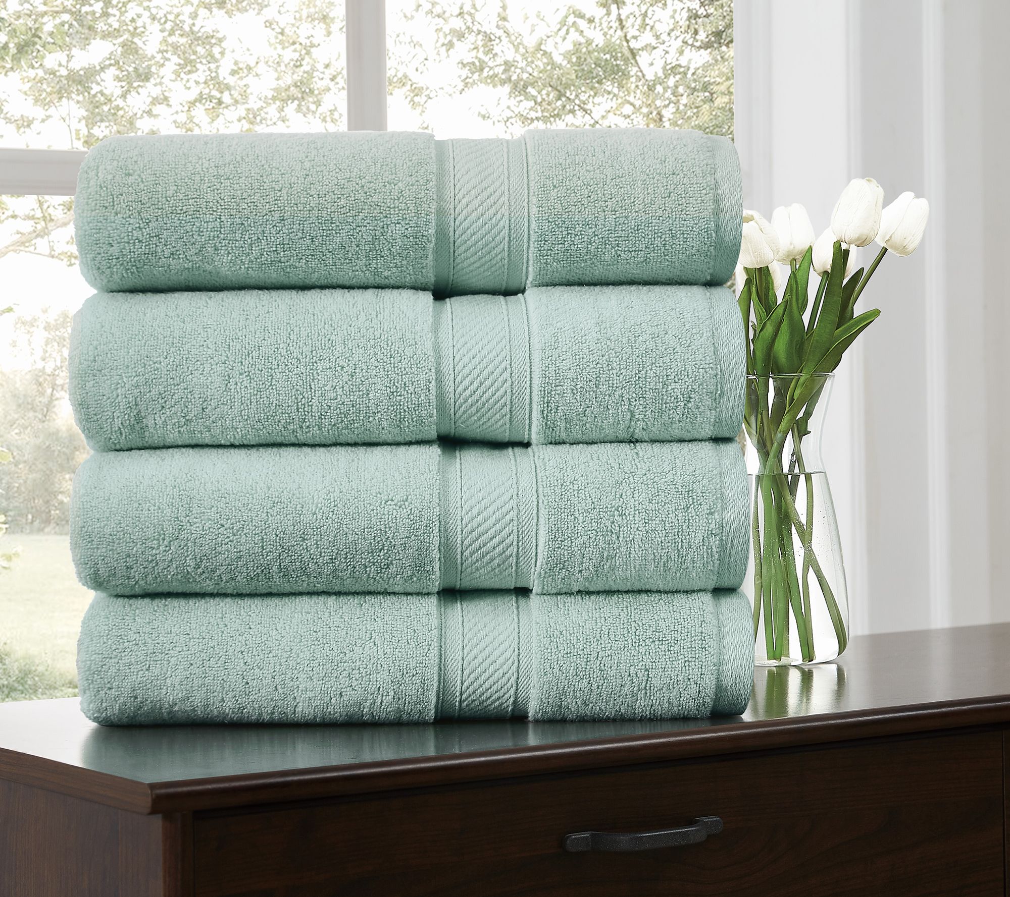 Royal Velvet Regal Plush 4 Piece Bath Towel