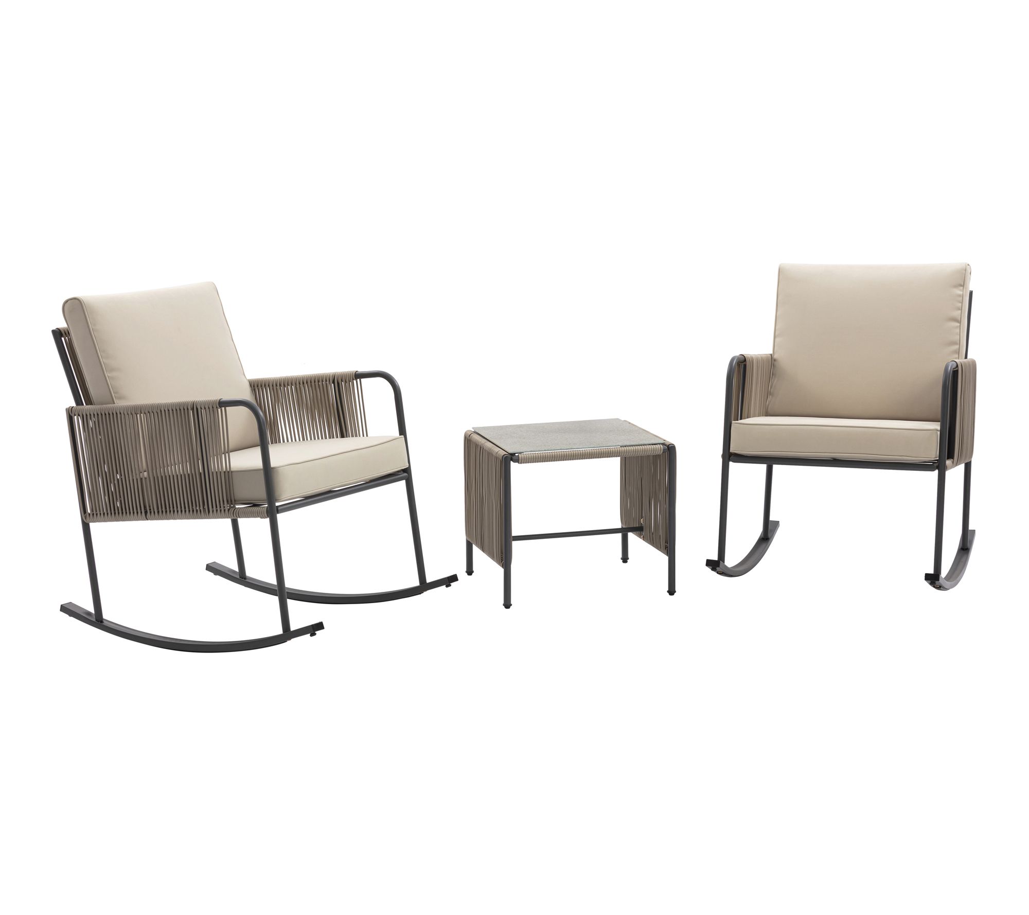 Teamson Home 3 Piece Rocking Chair ConversationSet