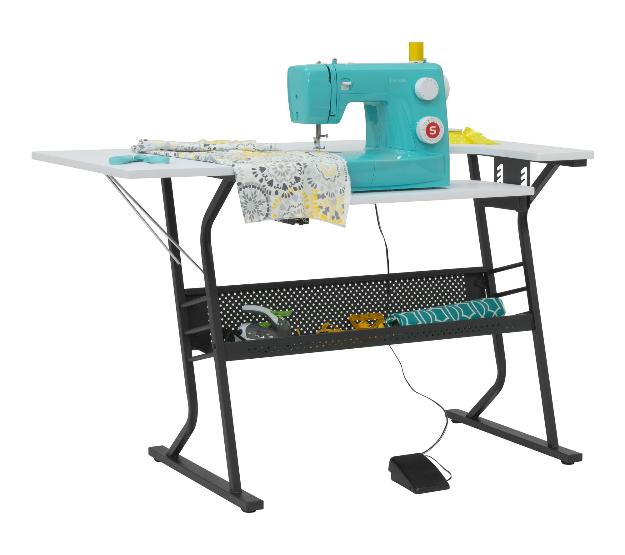 Sew Ready Eclipse Sewing Craft Table, 44.75"