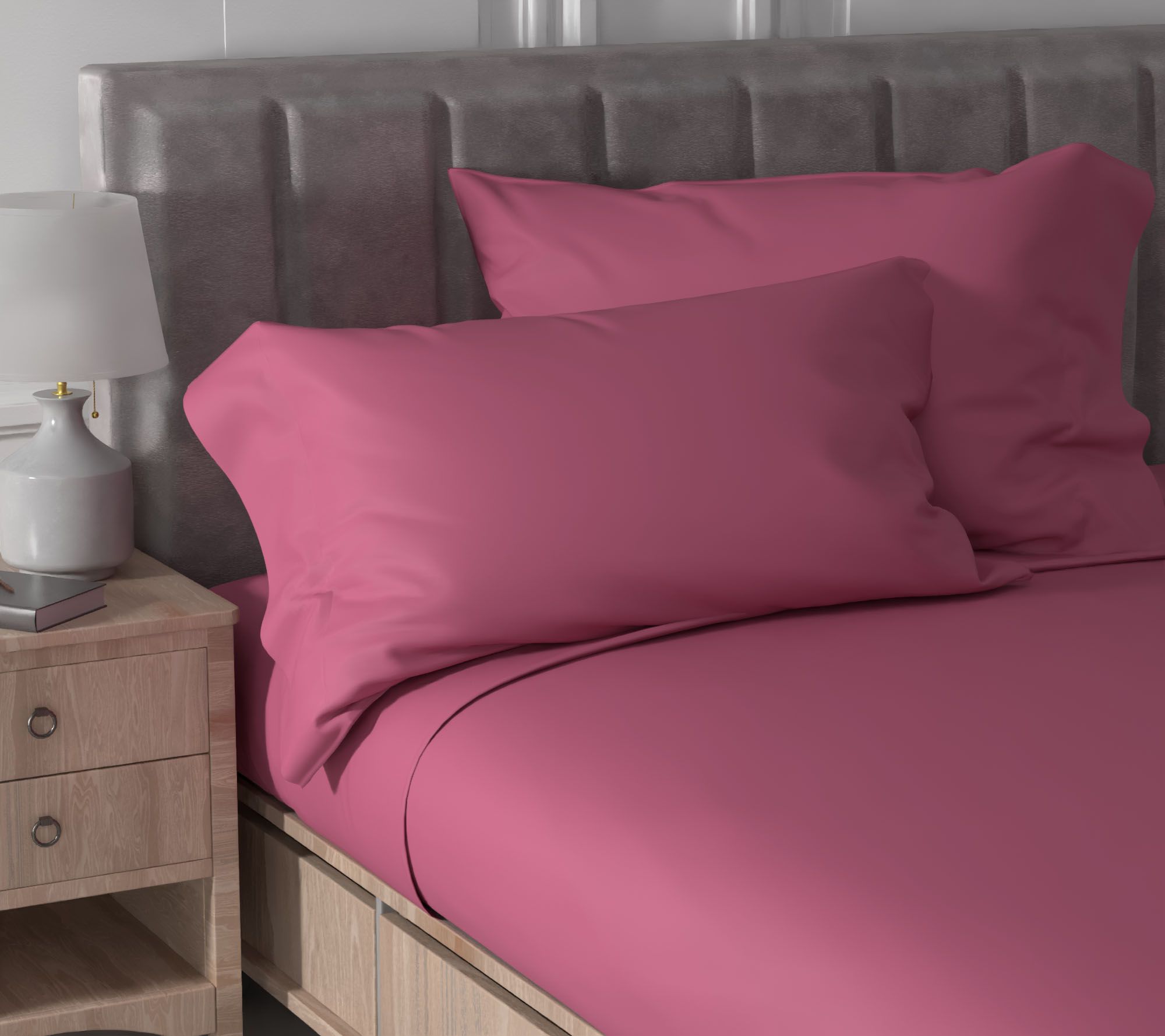 550TC 100% Cotton Twin Sheet Set by Kim Gravel