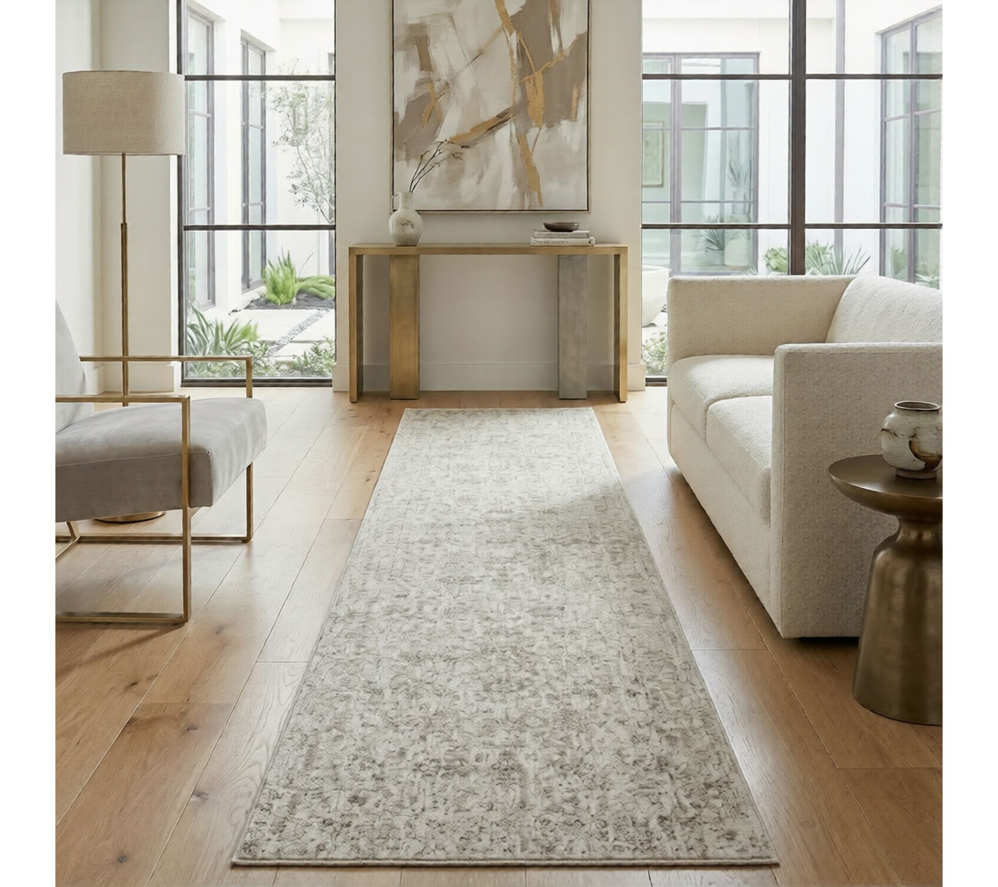 Sealy Easton Pe rsian Powerloom Runner Rug, 2' 6" X 10'