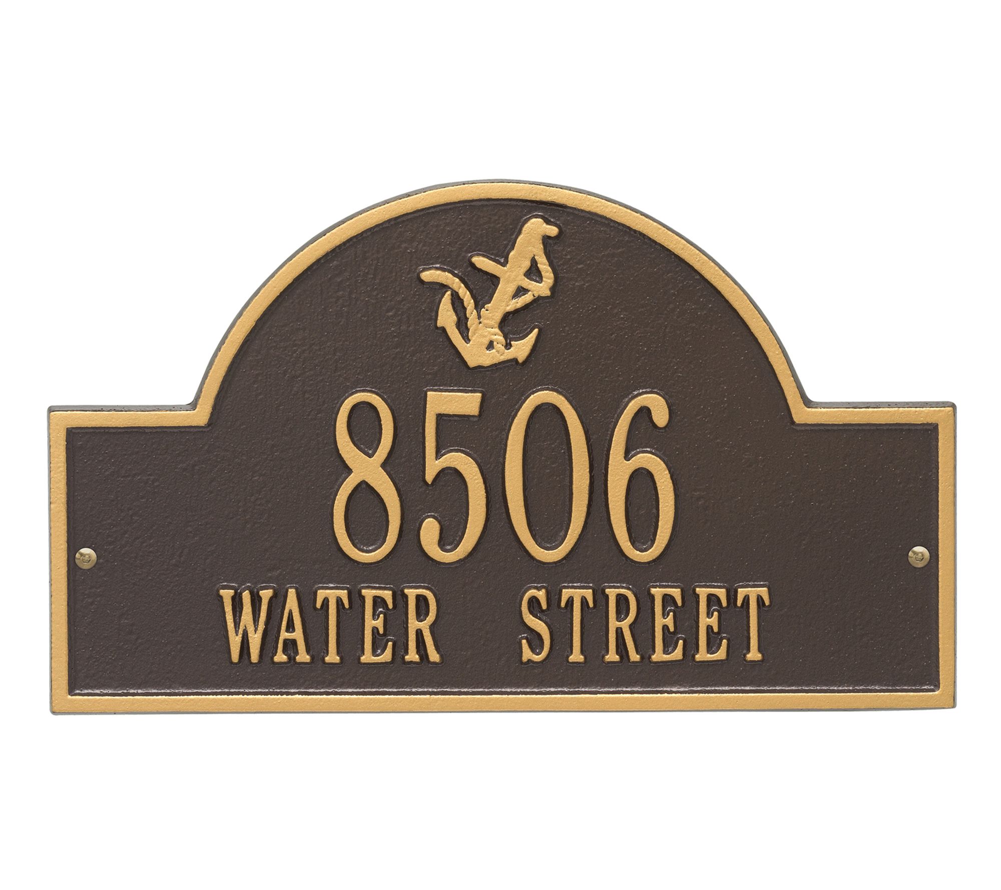 Personalized Anchor Arch - Standard Wall