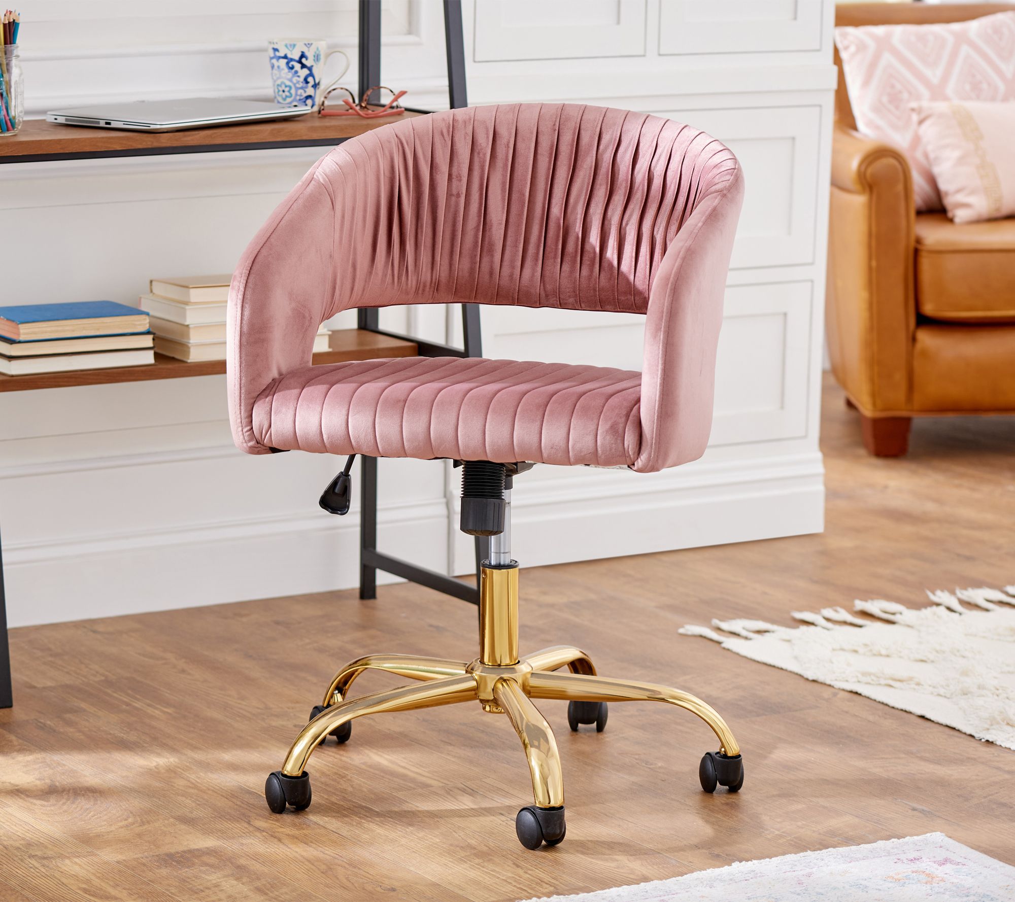 velvet office chair        <h3 class=