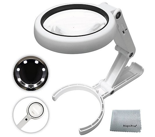 MagniPros Dual Magnification Lens Handsfree Mag nifier 5X+11X