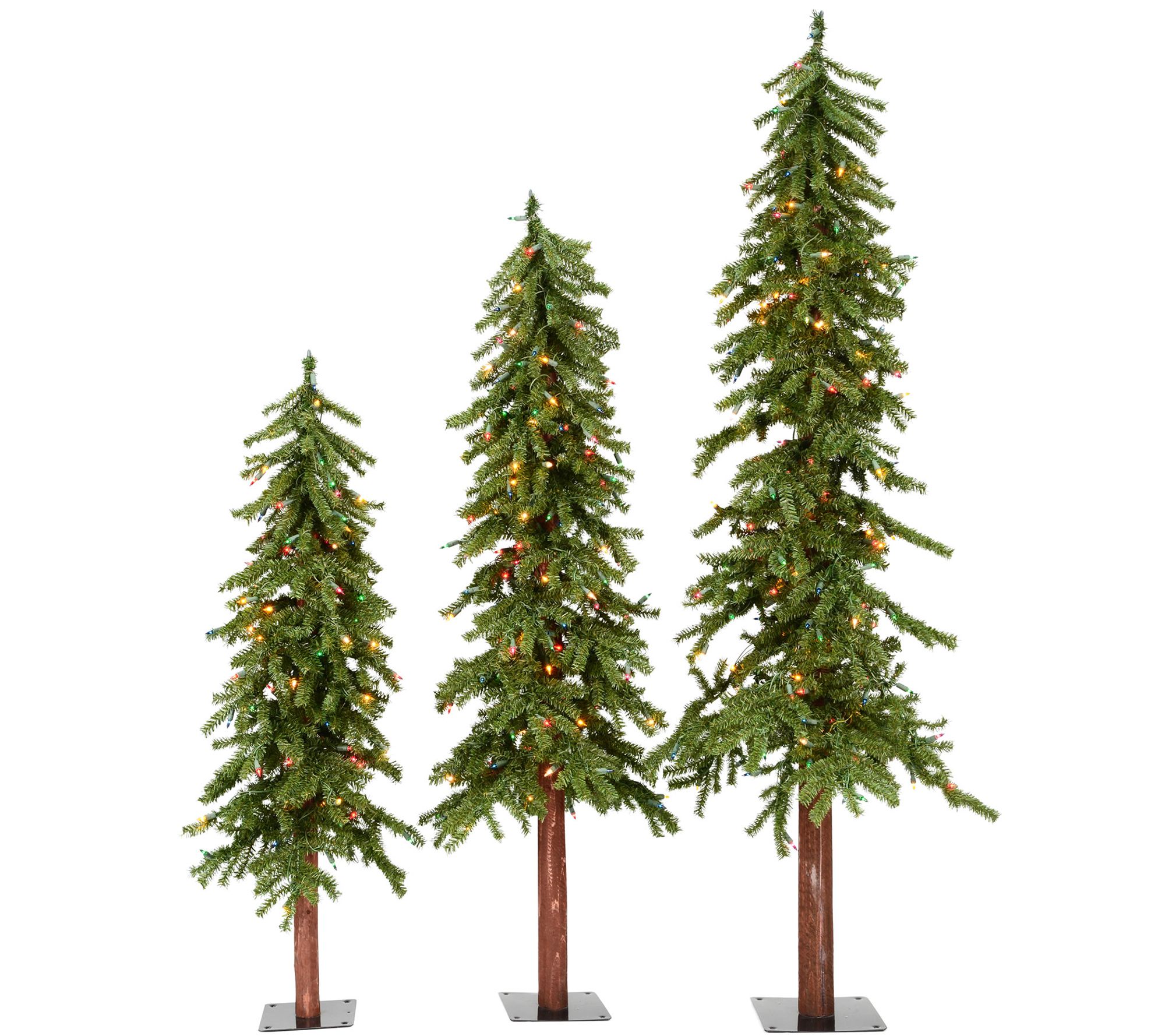 Vickerman 4' 5' 6' Natural Alpine Artificial Chistmas Tree