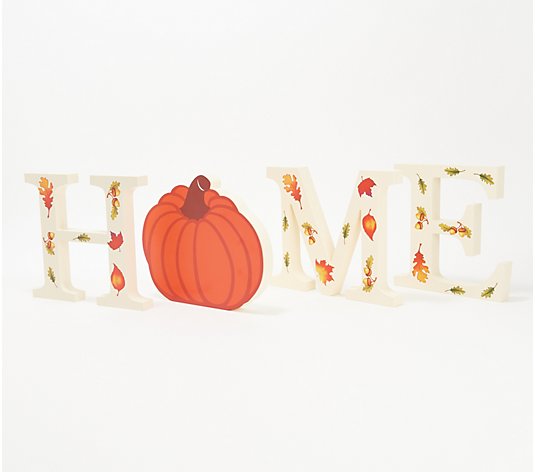 Temp-tations Wooden Harvest Home Sign