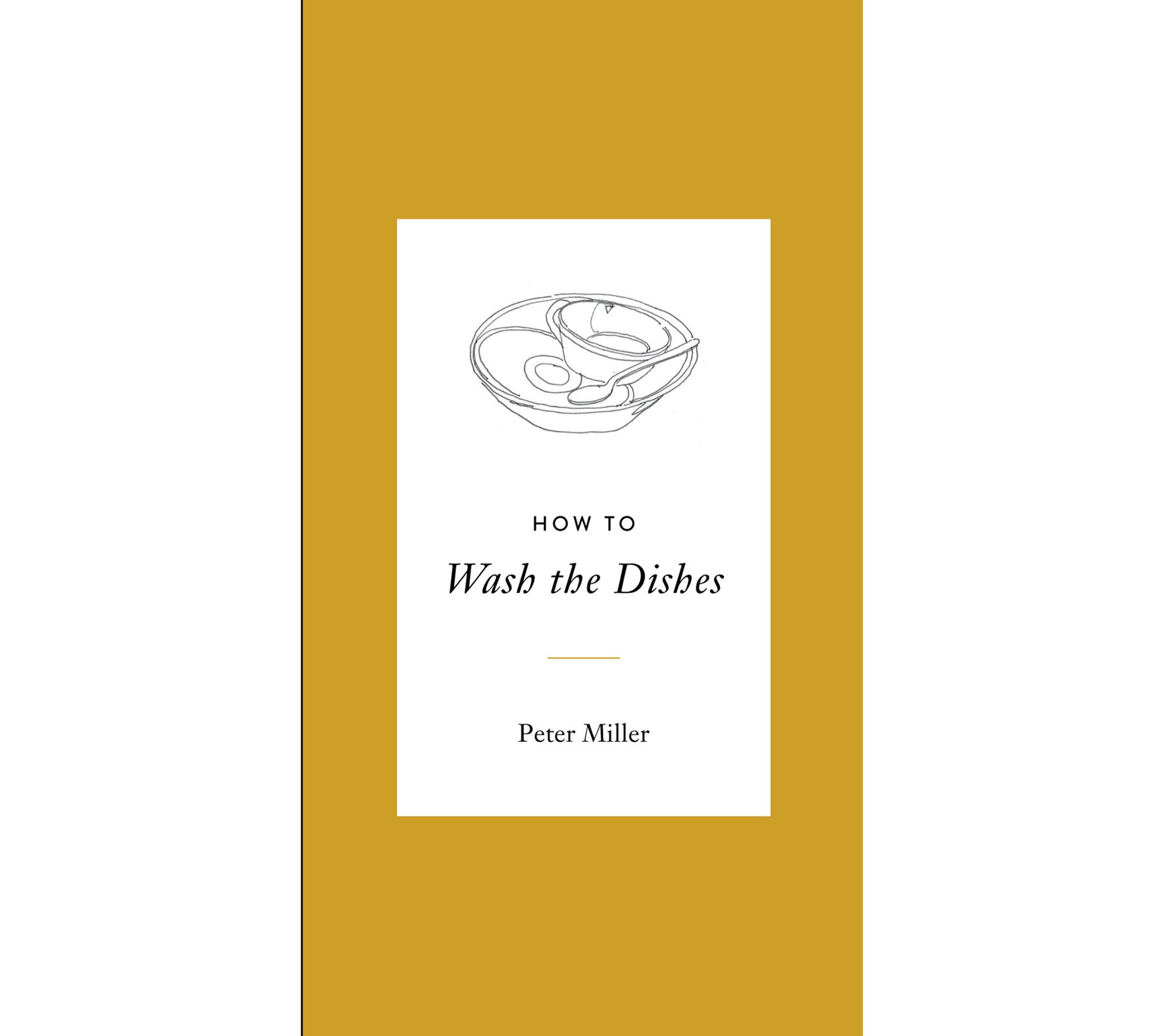 How to Wash the Dishes by Peter Miller