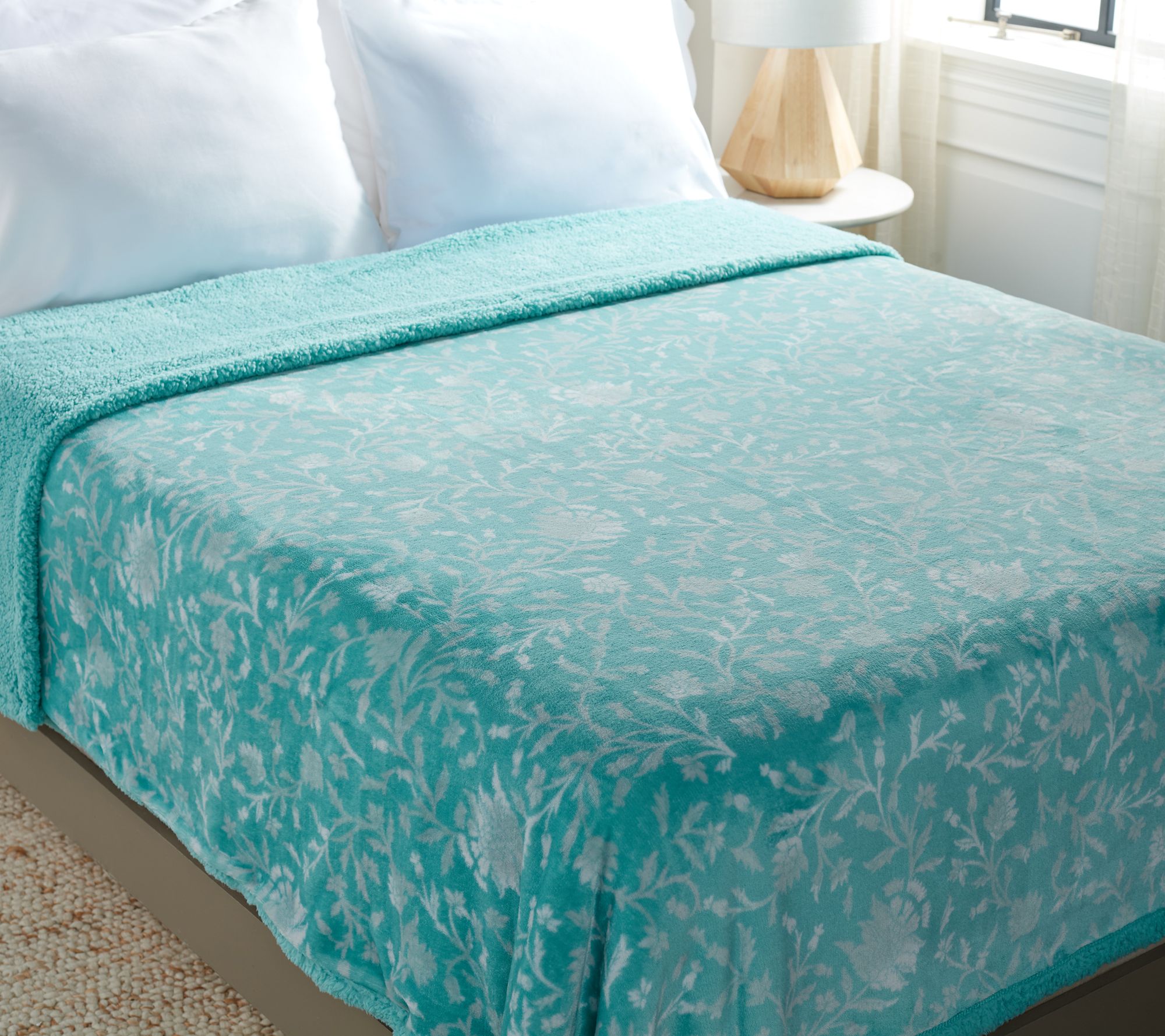 Qvc fleece bedding hot sale