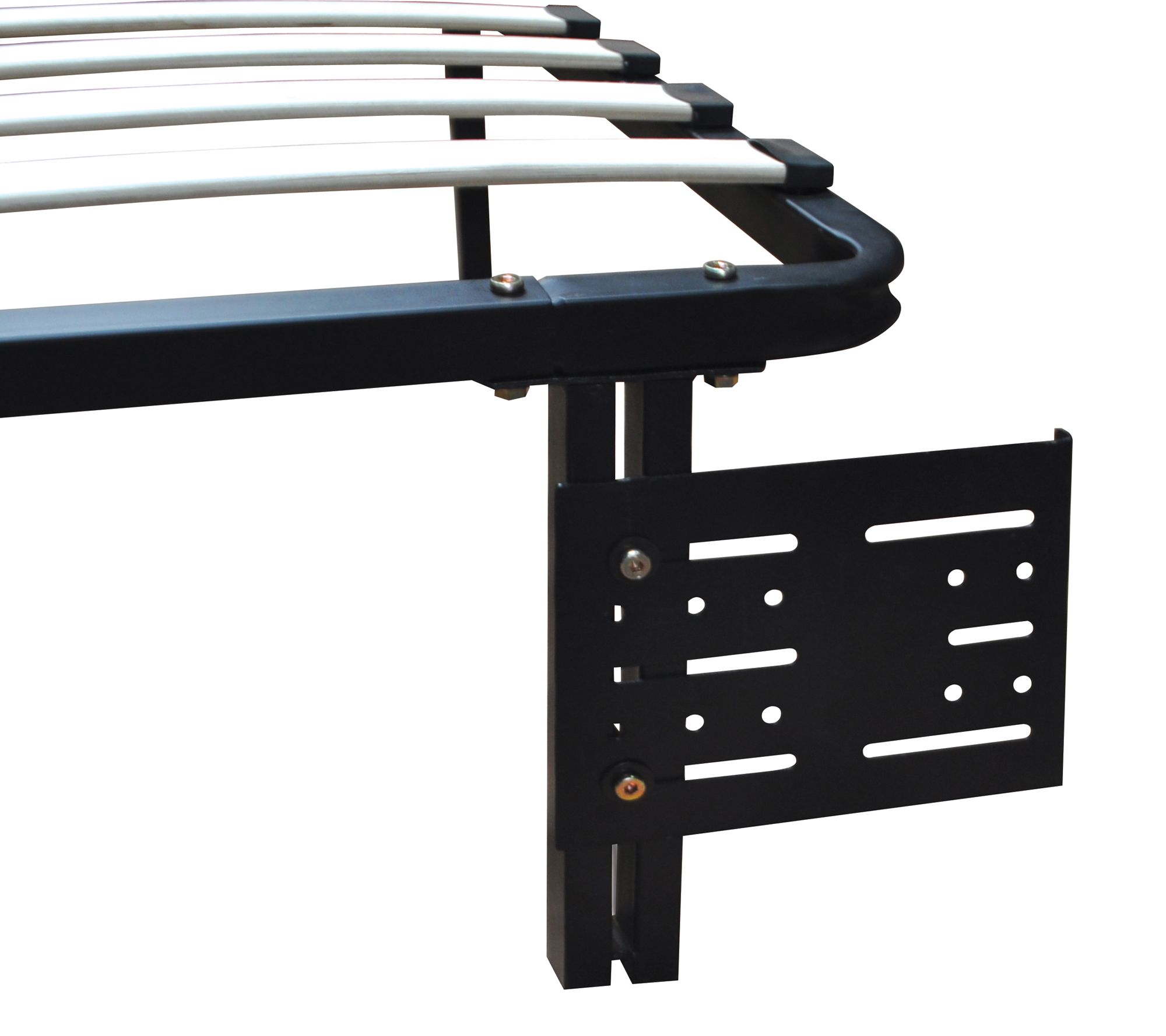 Dual Slat Raised Platform Bed Frame Brackets