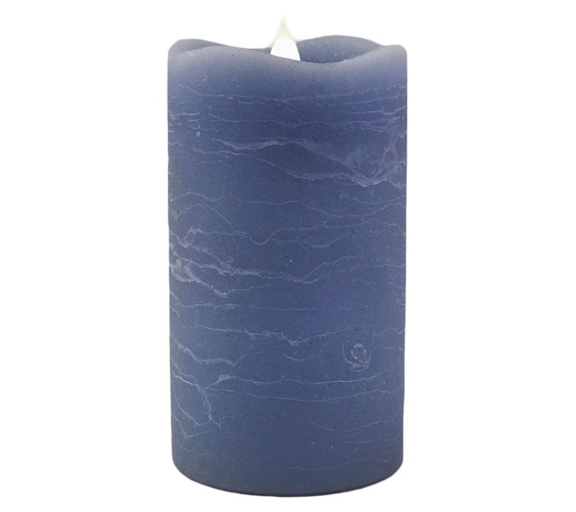 Pacific Accents Solare Melted Top 3" x 5" Flameless Candle