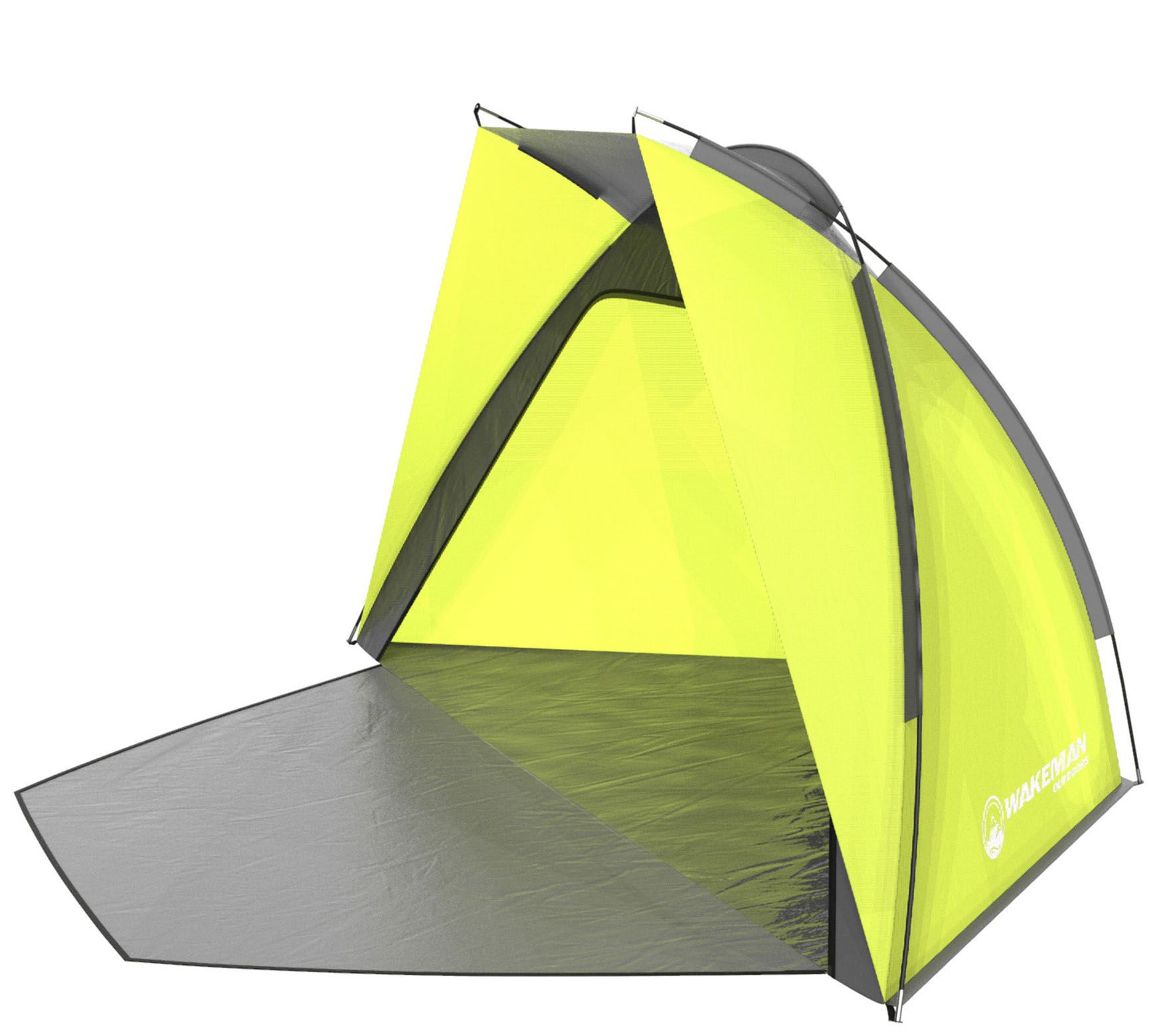 Wakeman Mid-Sized Green Beach Tent