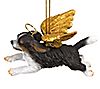 Design Toscano Holiday Angel Charles Cavalier Dog Ornament, 1 of 2