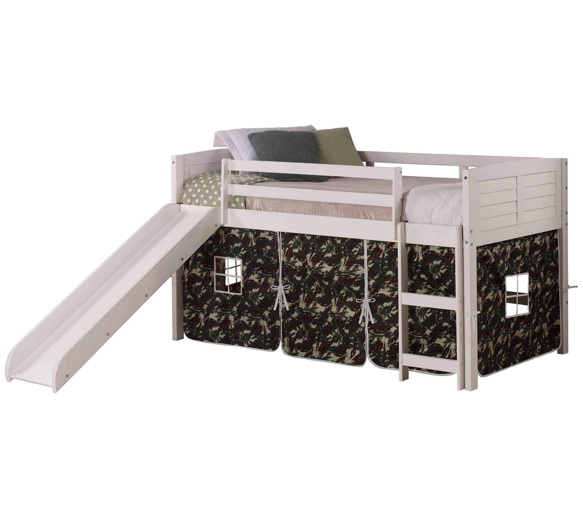 Donco kids clearance louver low loft