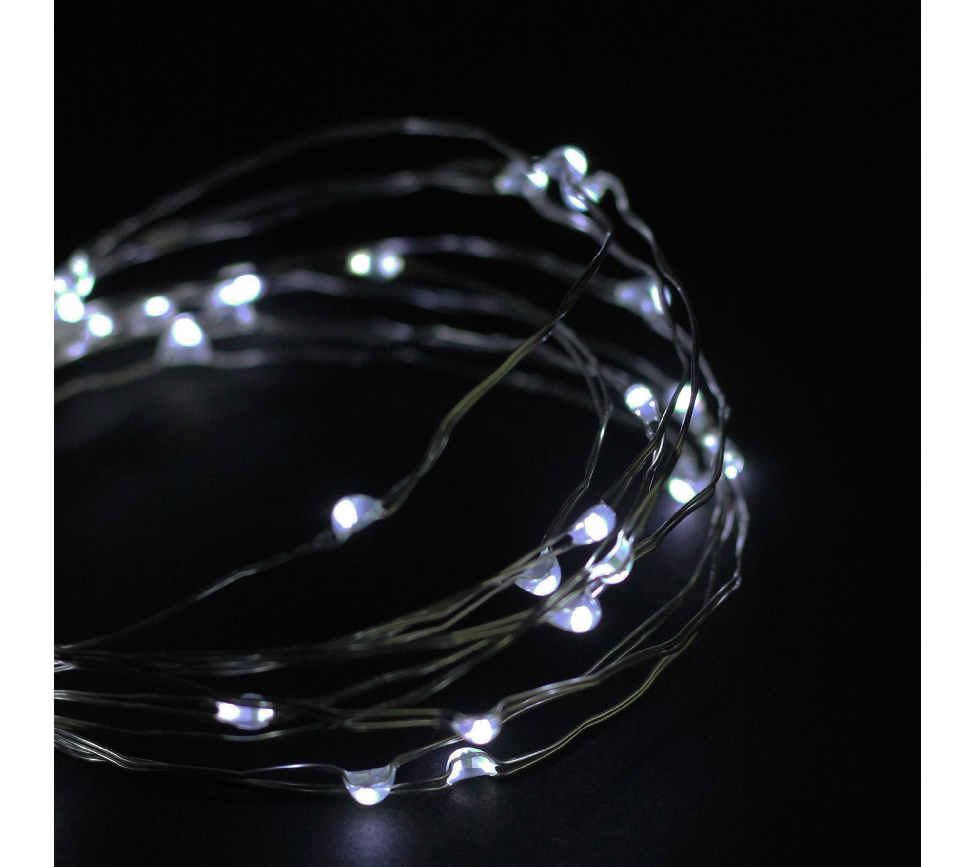 Northlight 100 White LED Fairy Lights 16.25 ft Copper Wire