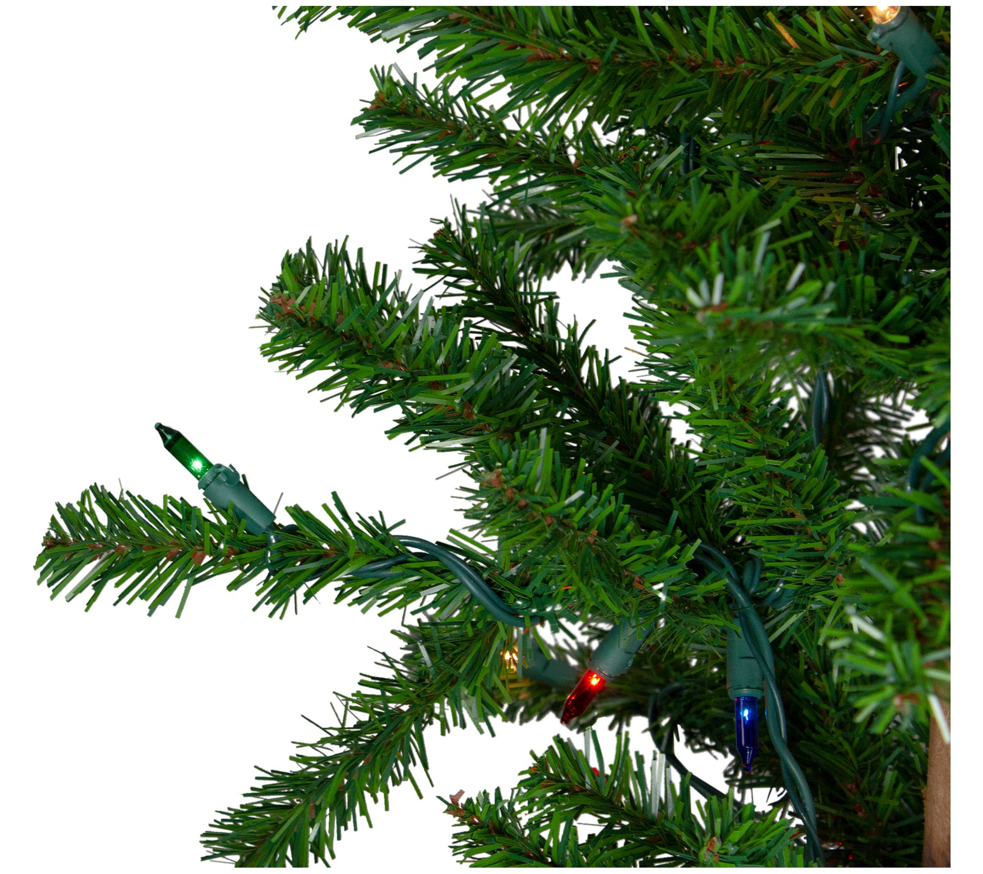 Norhtlight Set of 3 PreLit Slim Alpine Christmas Trees