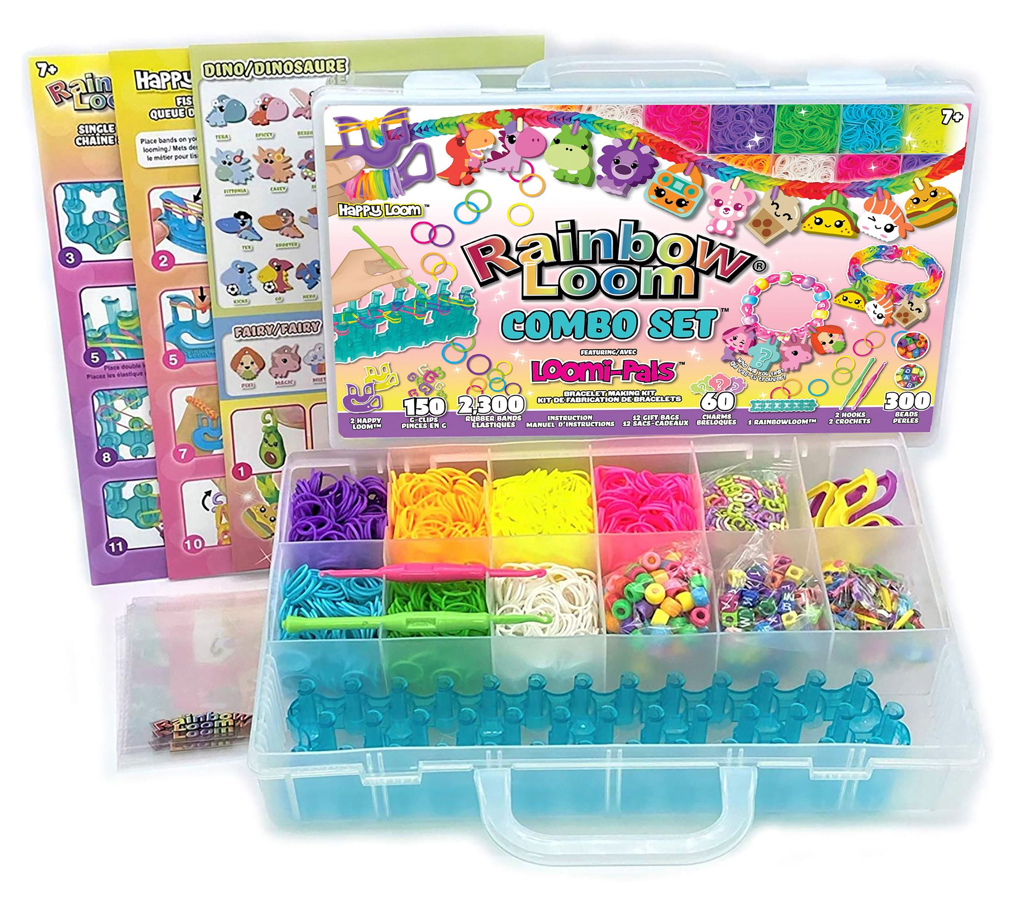 Choon's Design Rainbow Loom Loomi Pals Combo Set Bracelet Kit 