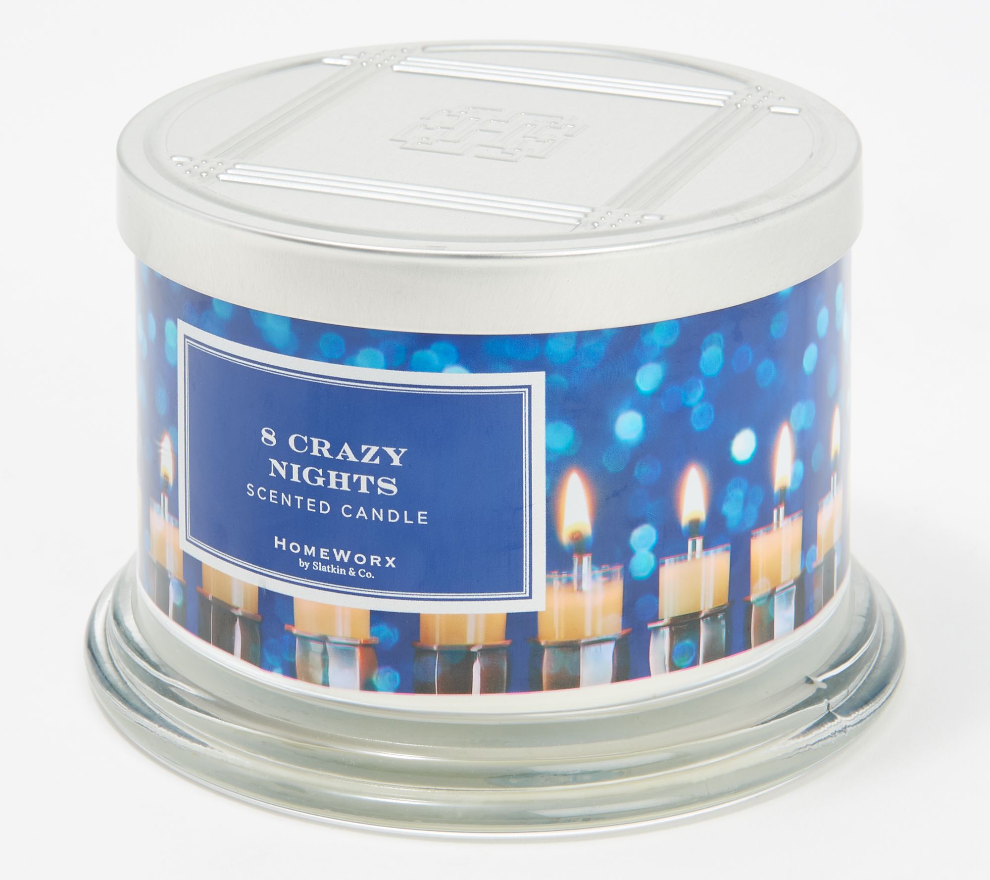 "As Is"HomeWorx by Slatkin & Co. 8 Crazy Nights 18oz Candle