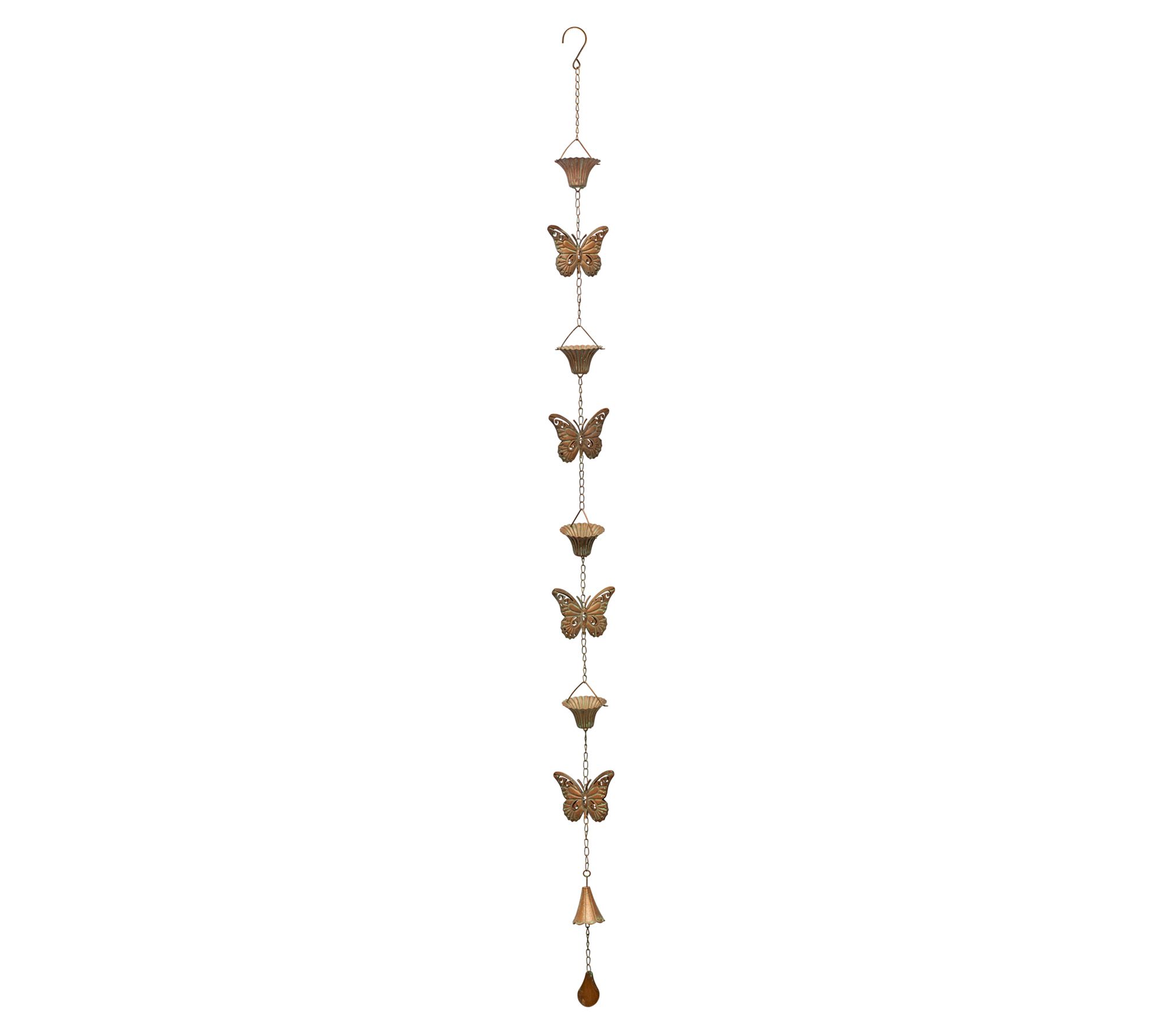 Melrose Iron Butterfly Rain Chain