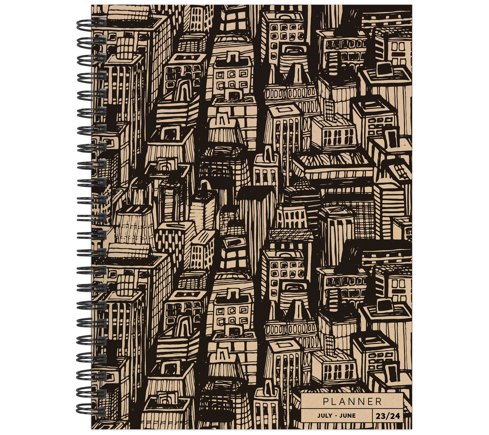 TF Publishing 2023 2024 Kraft Series Weekly Monthly Planner